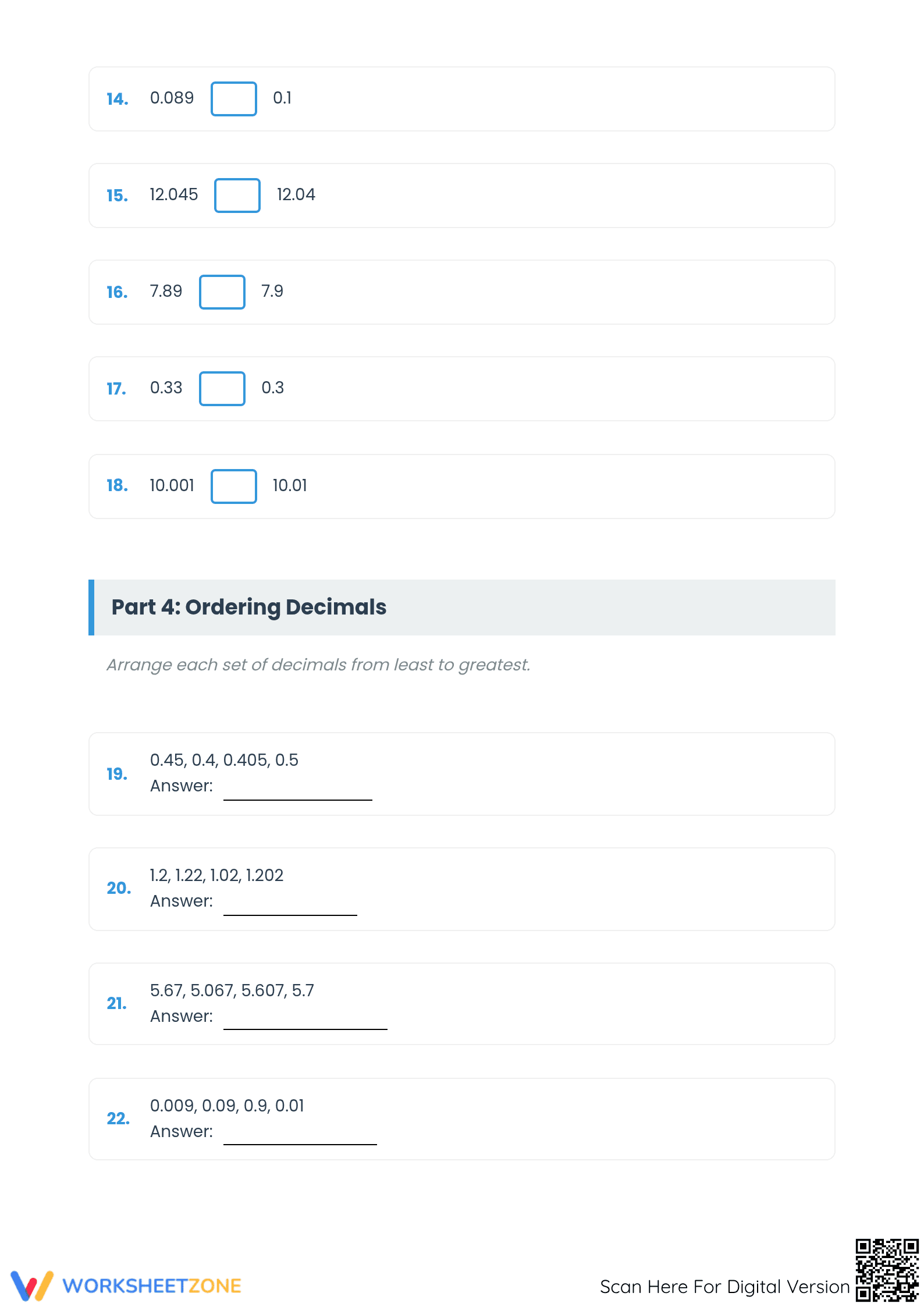 Decimals Explorer: Essential Grade 4-7 Math Practice - Page 3