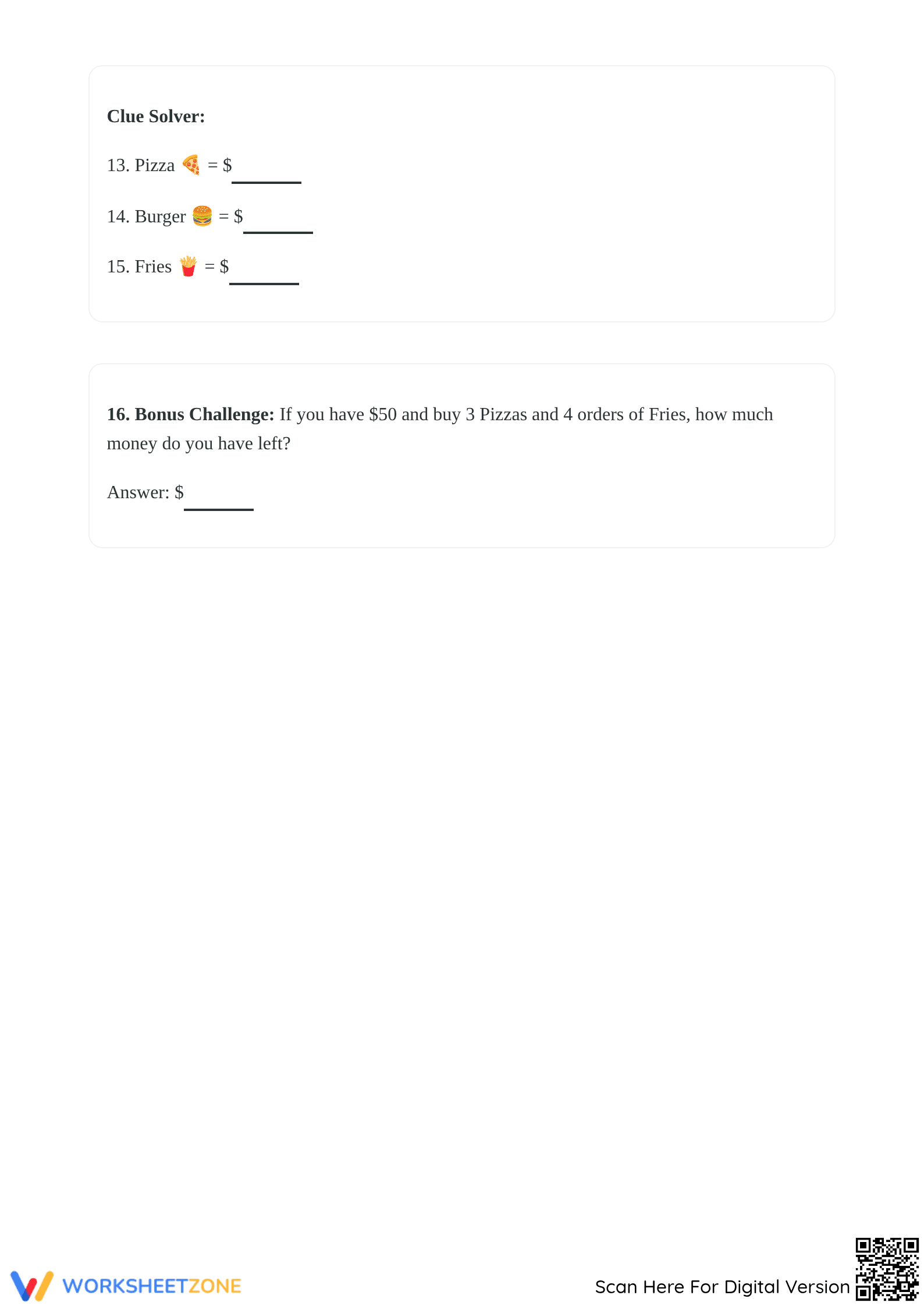 Printable Decimal Riddles Math Worksheet | Grade 5-7 - Page 4