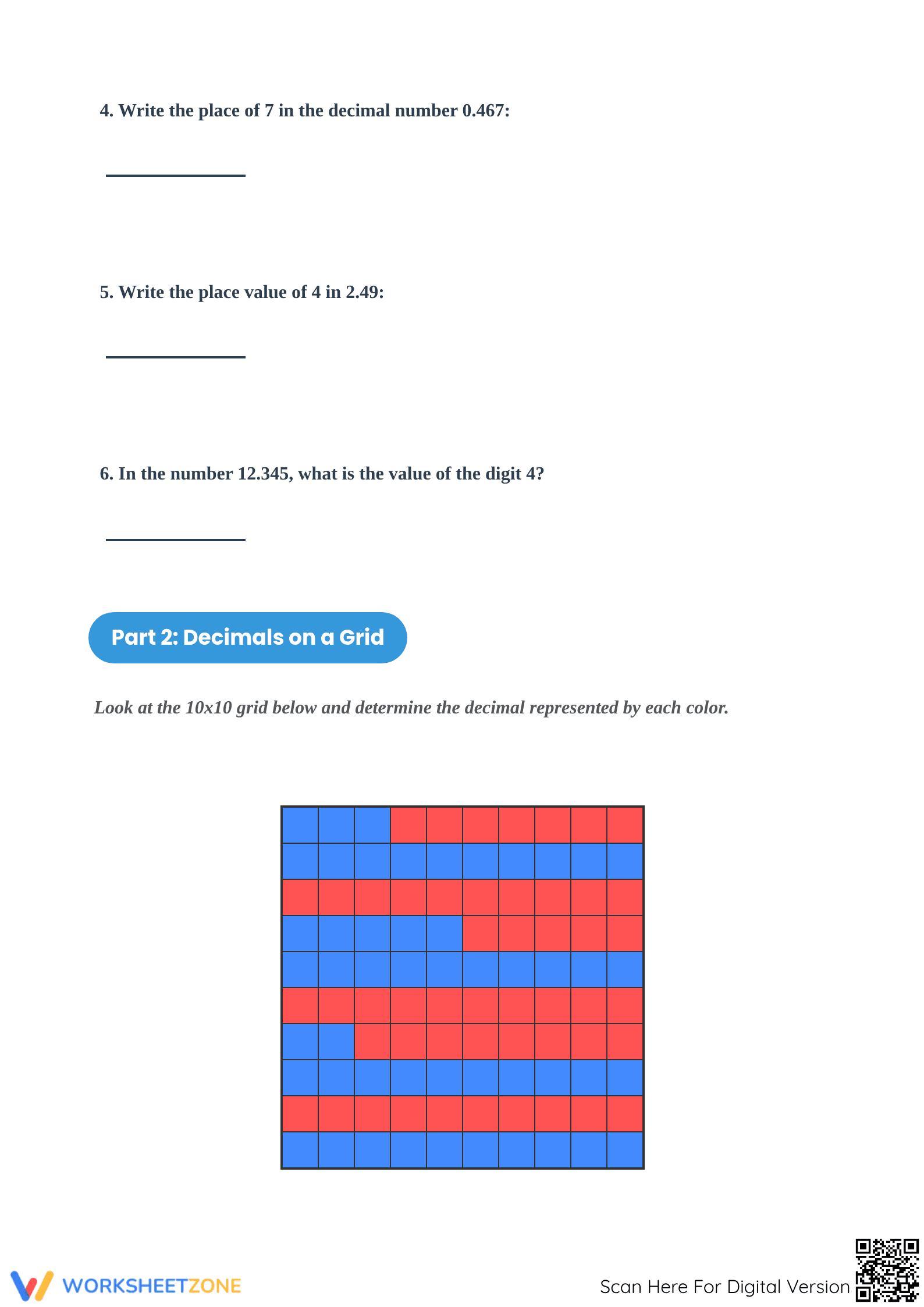 Grade 5 Decimals Revision Worksheet | Essential Printable - Page 2