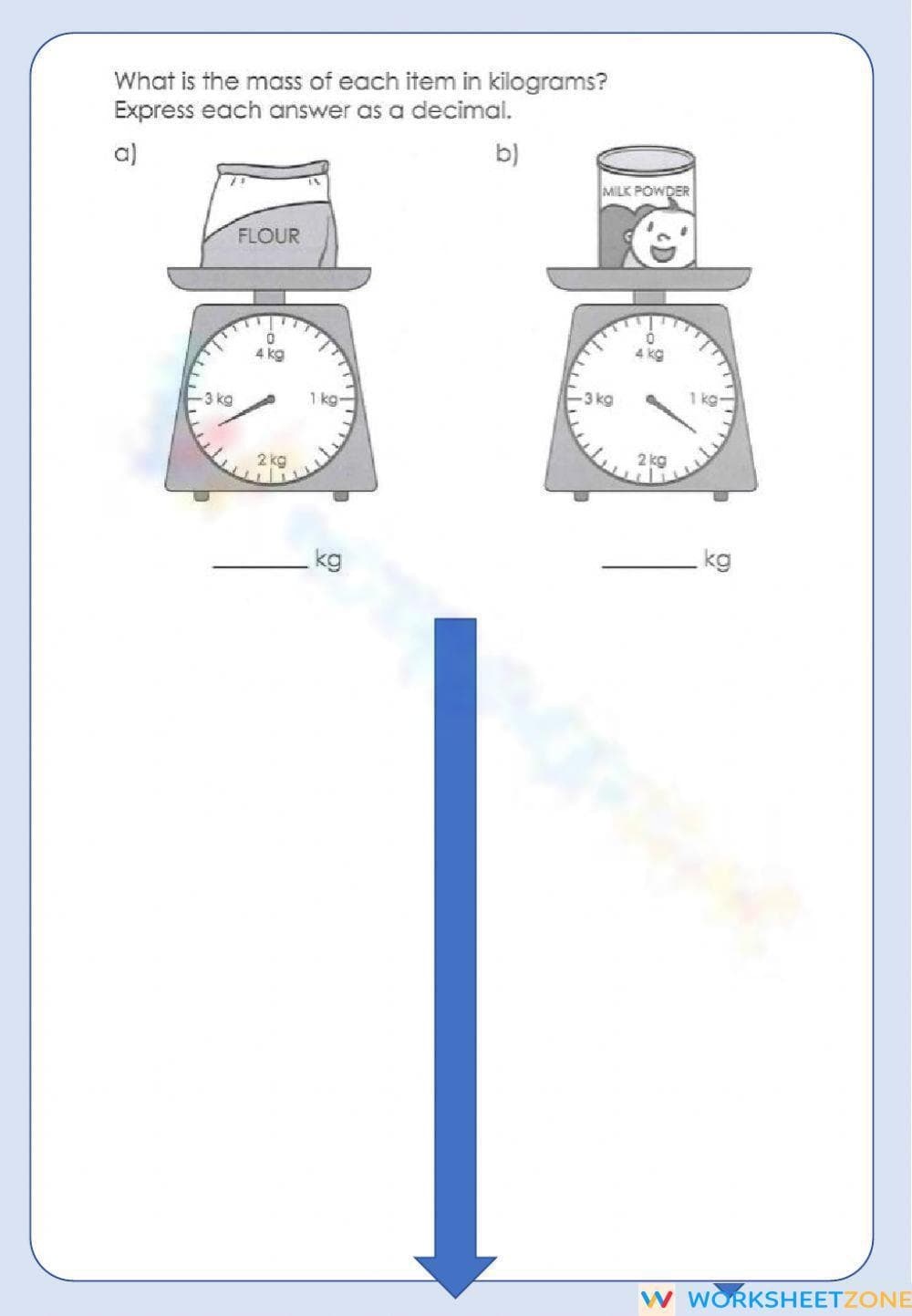 Reading Decimal Measurements | Grade 4 Math Printable - Page 3