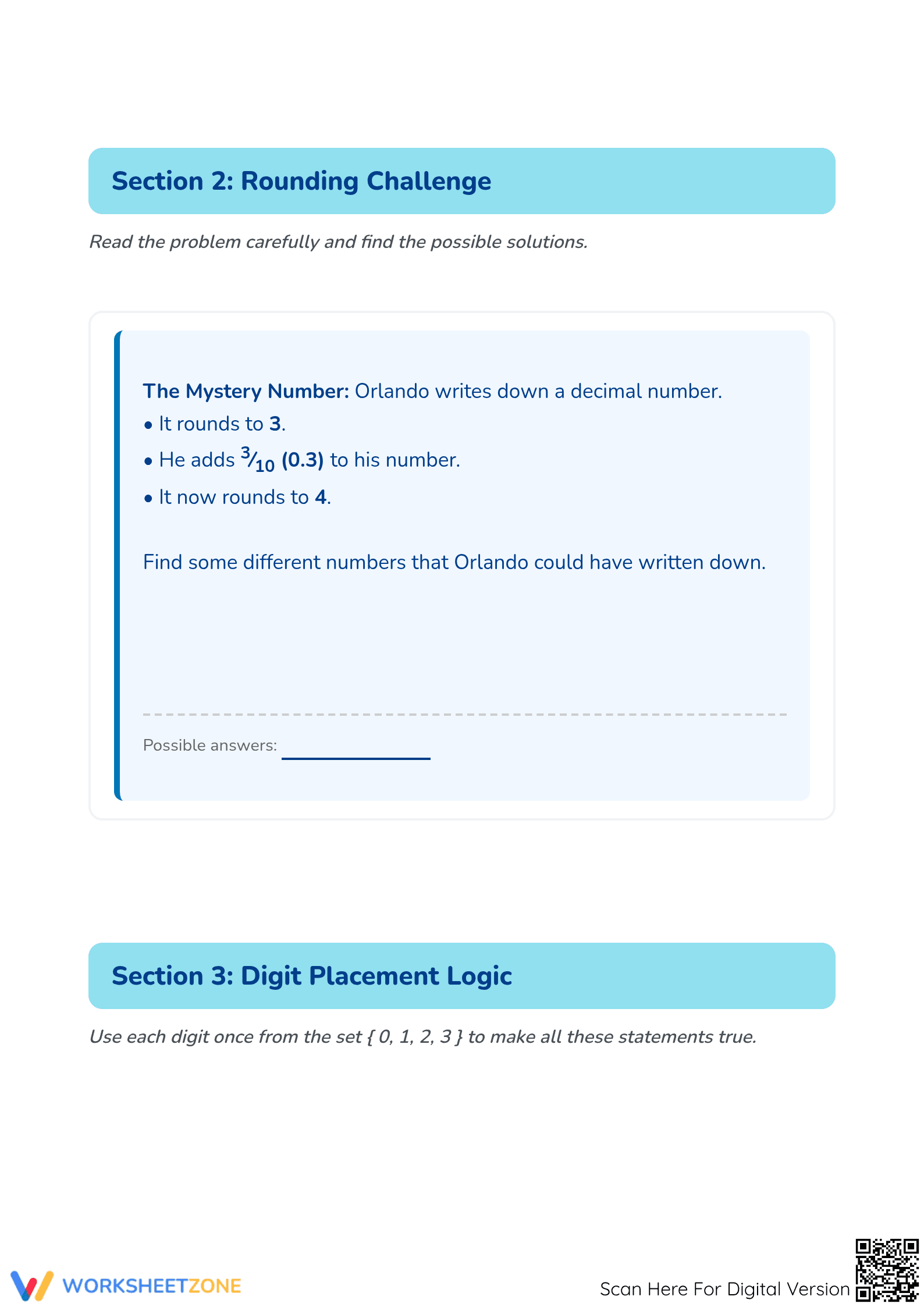 Rounding and Ordering Decimals Worksheet | Grade 5 Essential - Page 2
