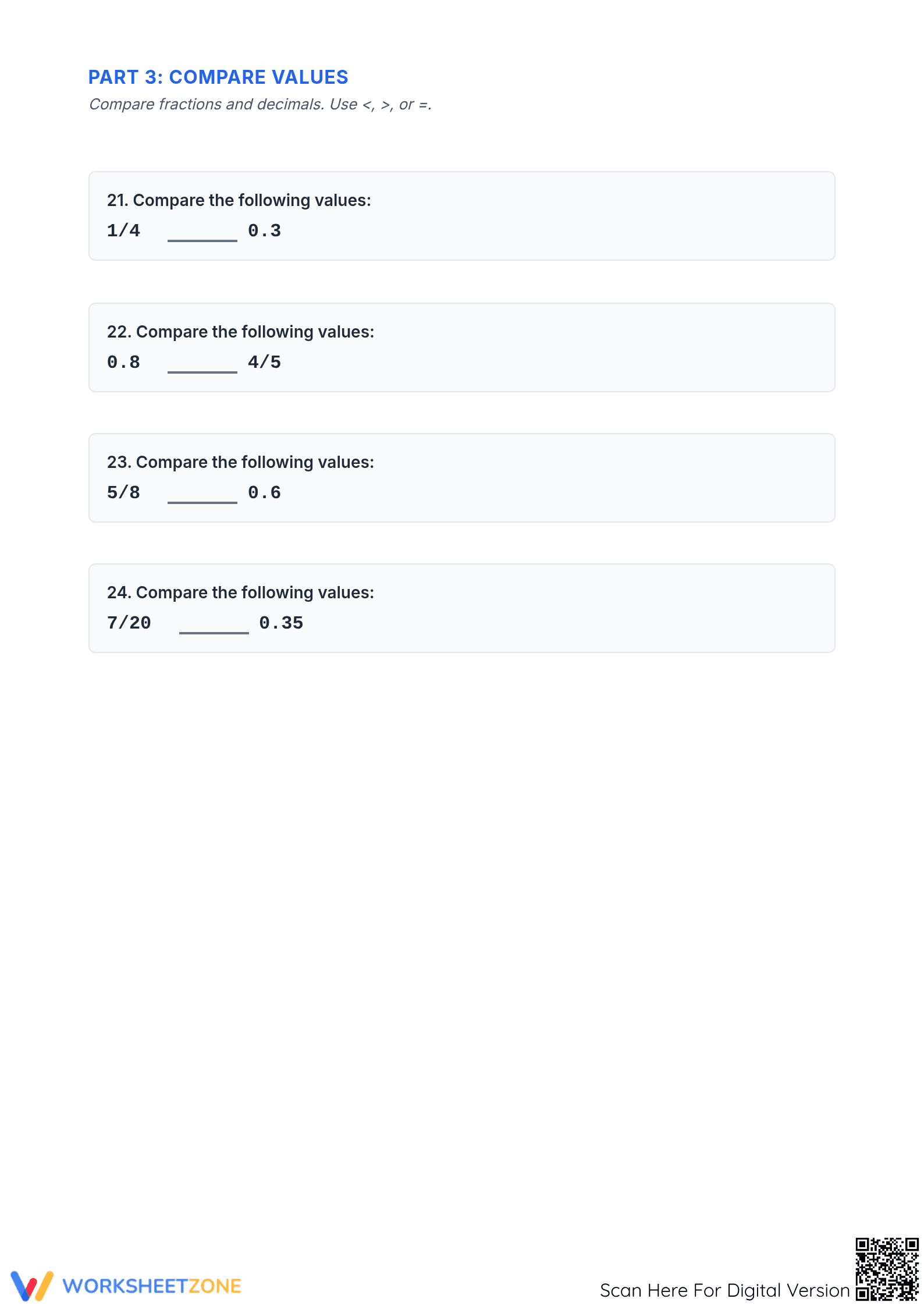 7.NS.A.2.d Worksheet: Fraction to Decimal — Grade 7 Aligned - Page 4