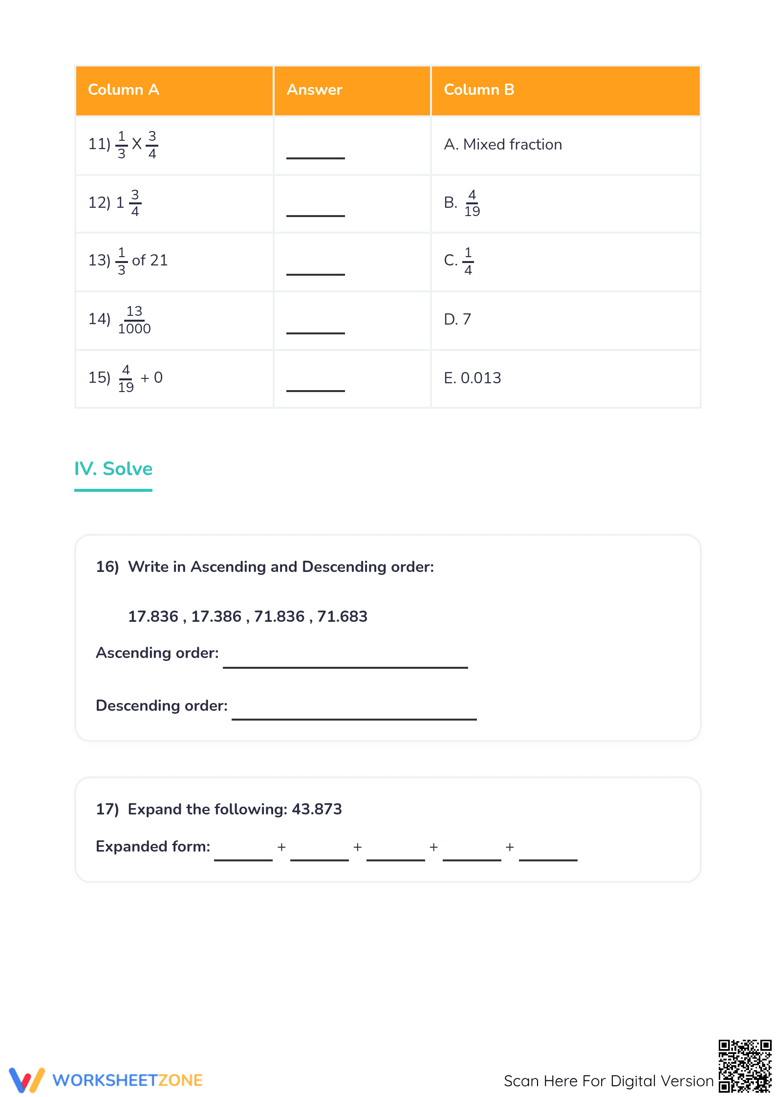 Essential Grade 5 Decimals Assessment: Aligned to 5.NBT.B.7 - Page 4