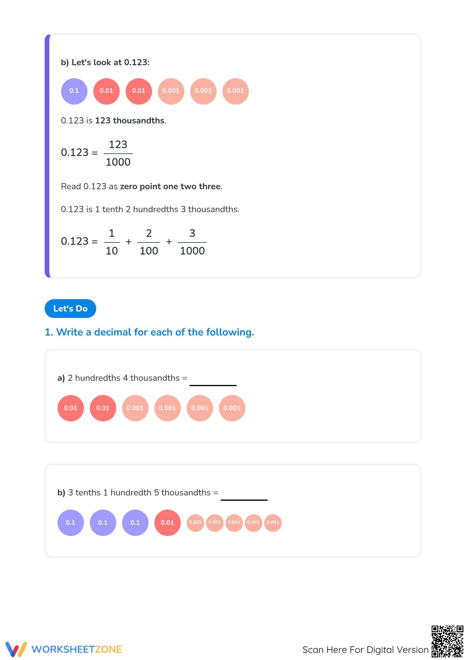 Essential Decimals & Fractions Practice | Grade 4-5 Math - Page 2