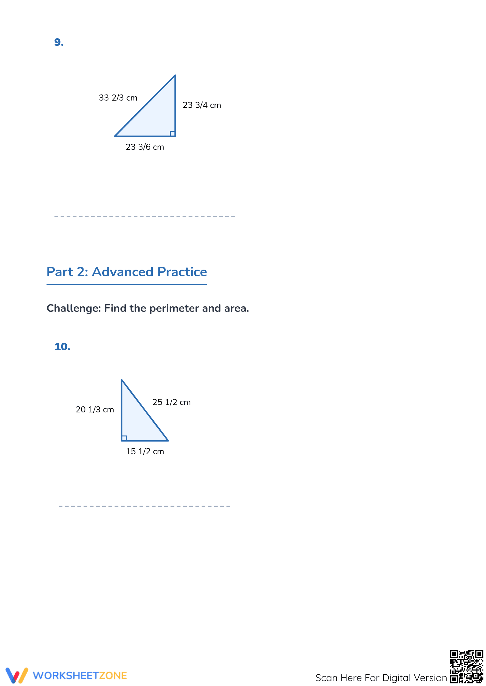 Grade 4 Area & Perimeter — Printable No-Prep Worksheet - Page 5