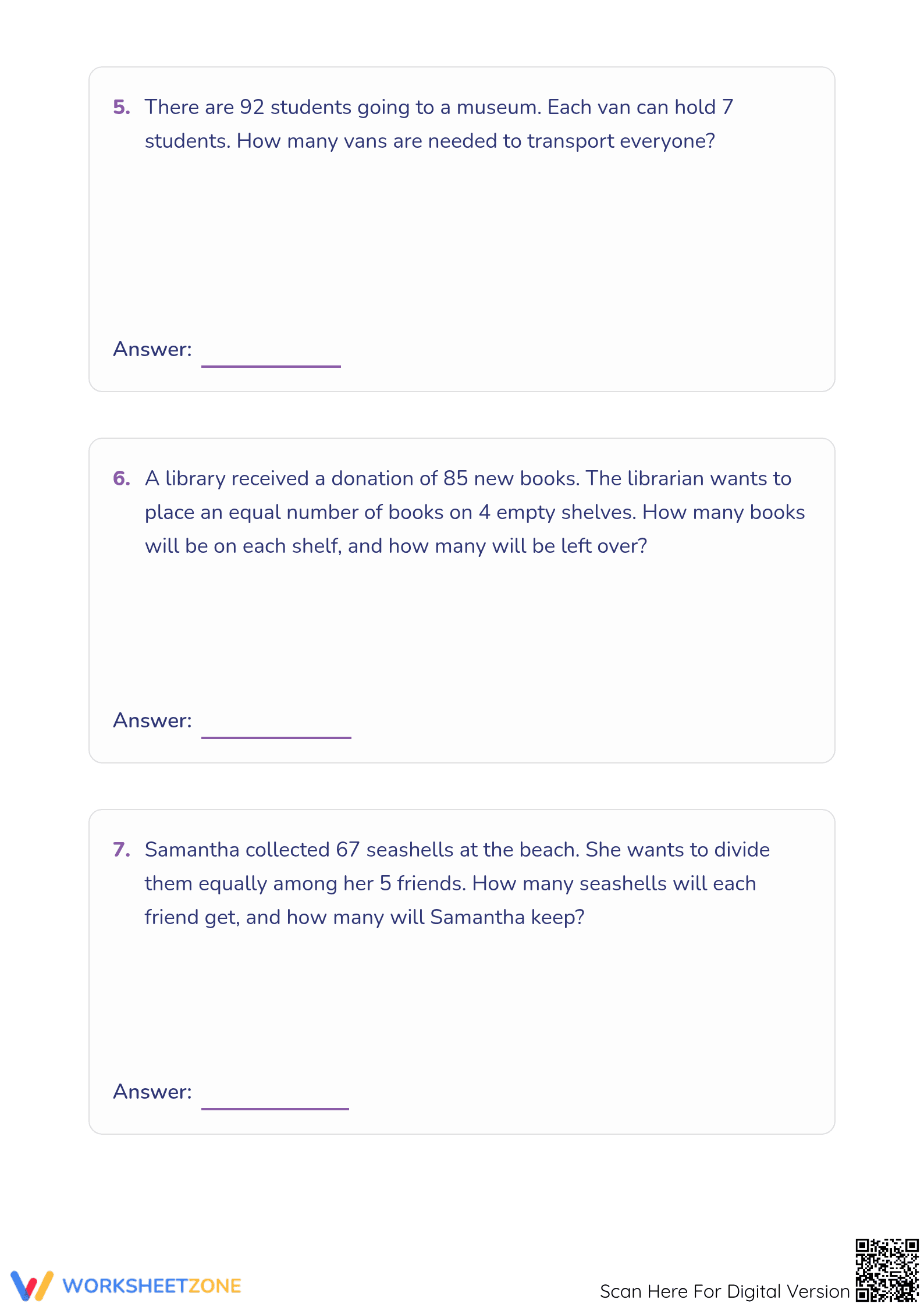 Printable 2-Digit Division Worksheet | Grade 4 Math - Page 3