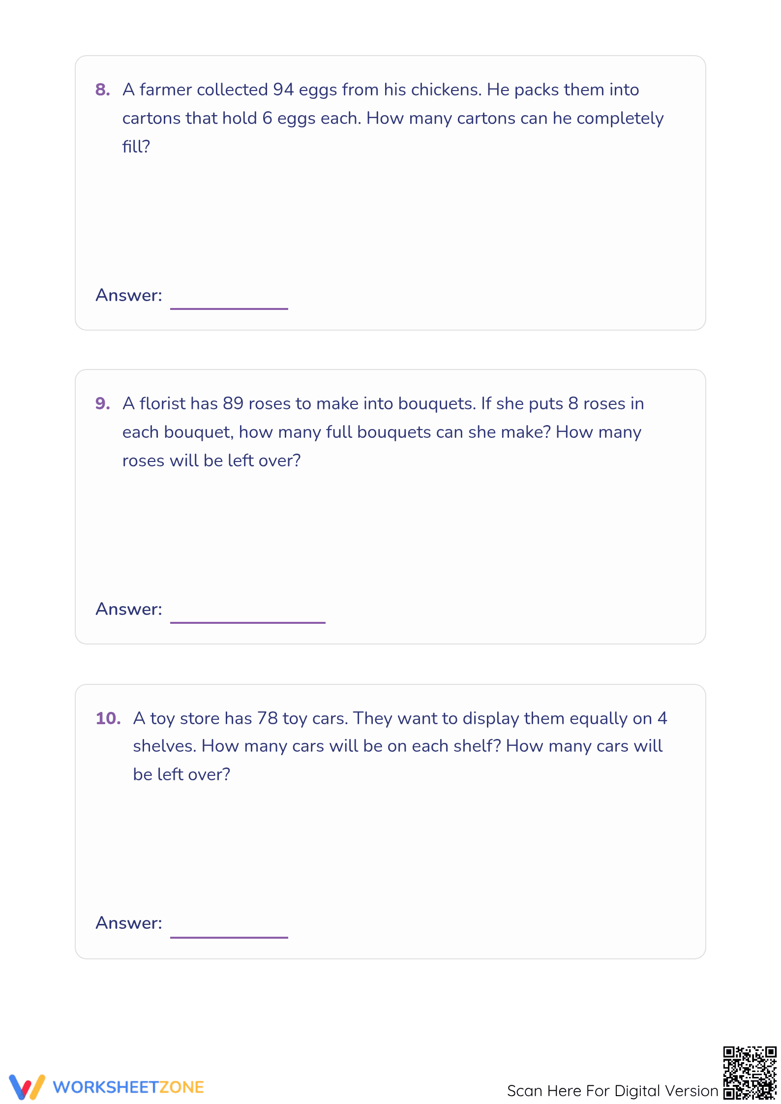 Printable 2-Digit Division Worksheet | Grade 4 Math - Page 4