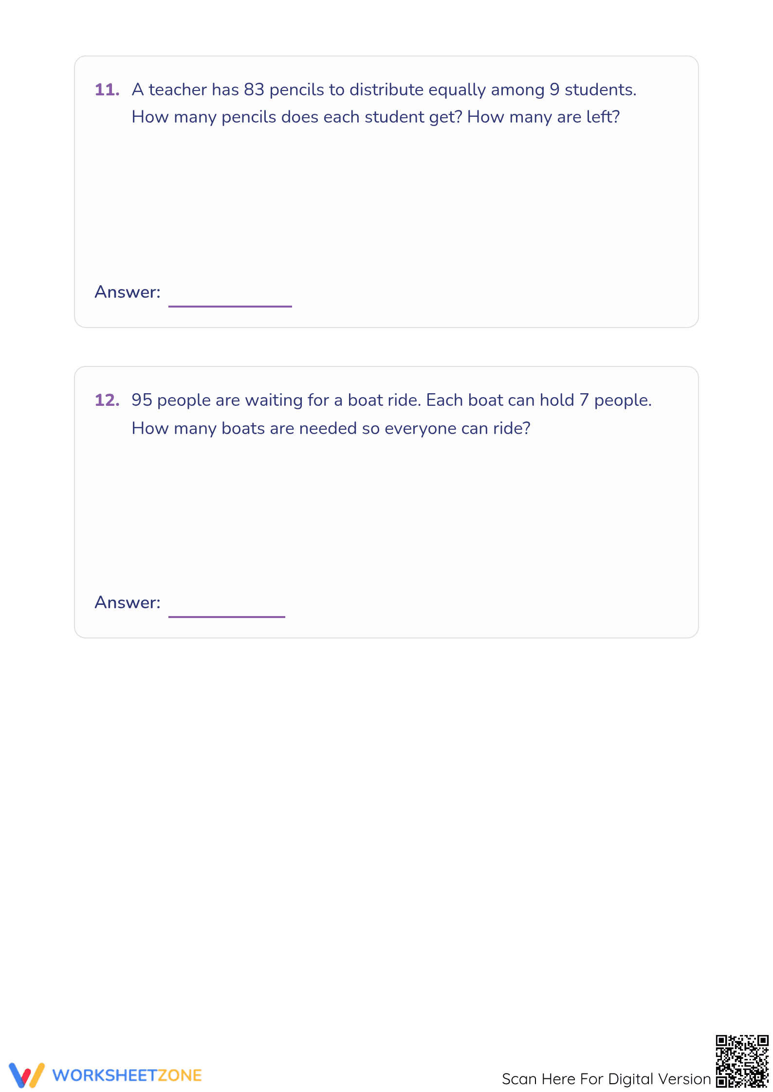 Printable 2-Digit Division Worksheet | Grade 4 Math - Page 5