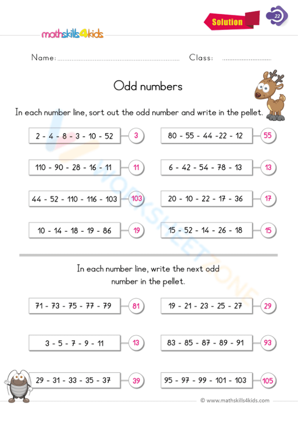 Odd number lines - Page 2