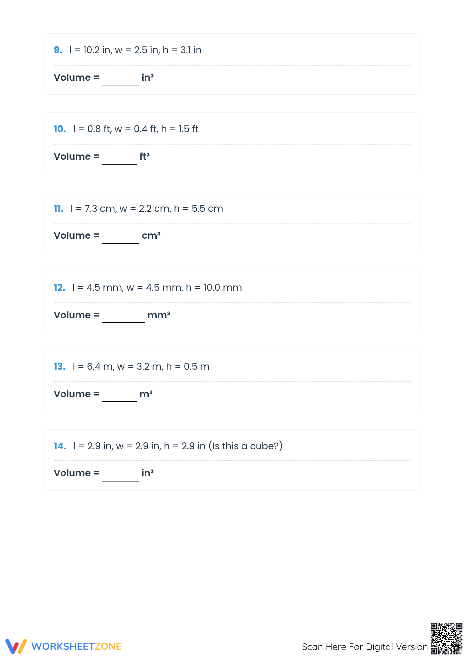 Printable Volume of Prisms Worksheet | Grade 5 Math - Page 3