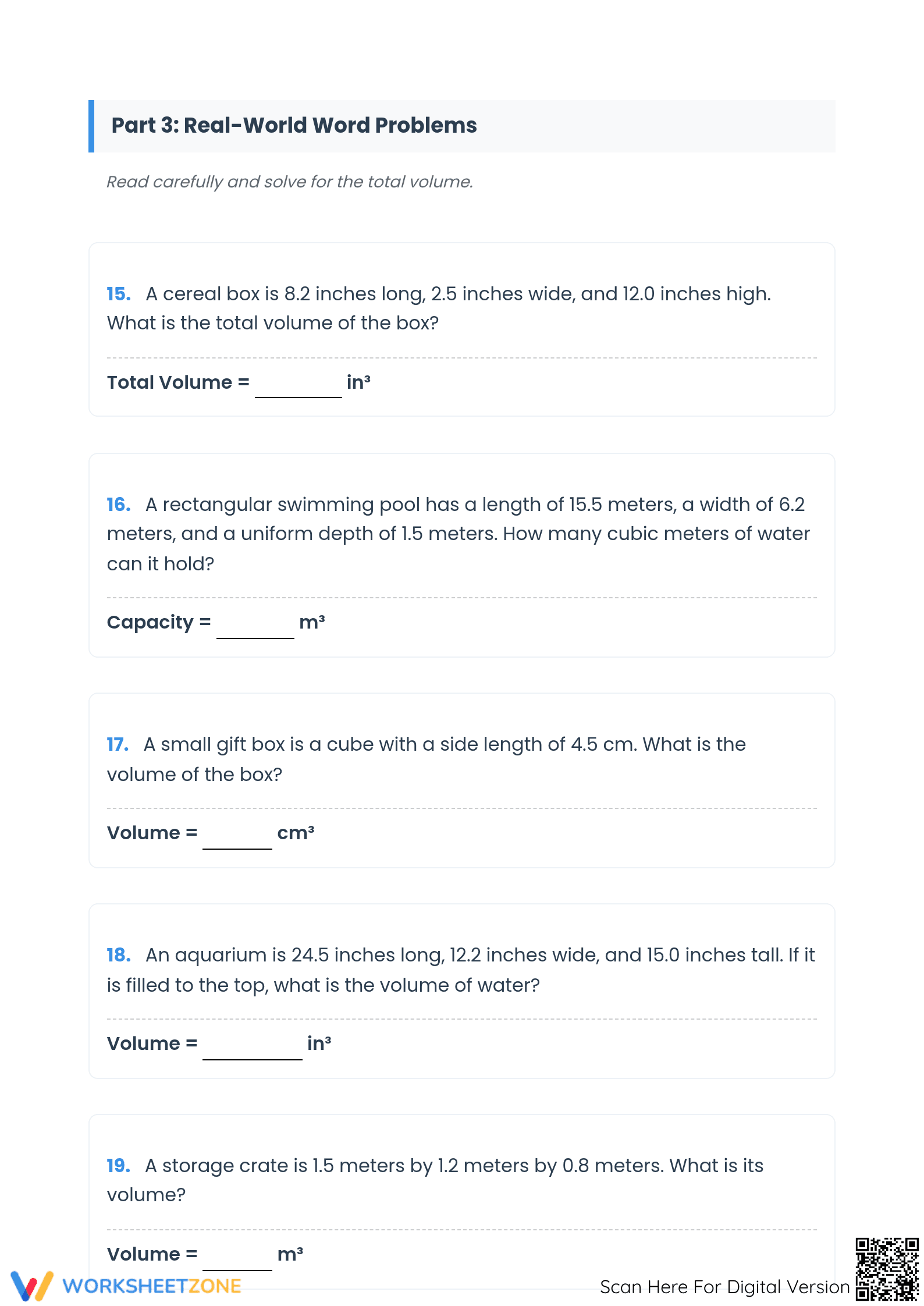 Printable Volume of Prisms Worksheet | Grade 5 Math - Page 4