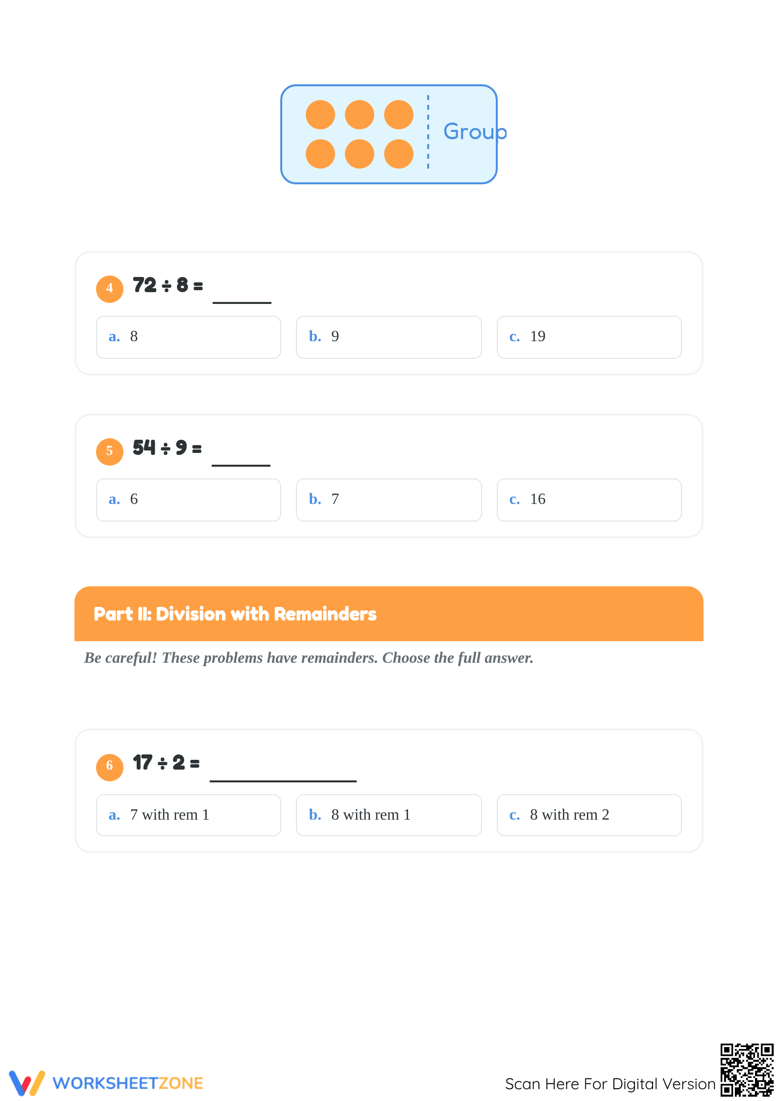 Printable Division Mastery Worksheet | Grade 4 Essential - Page 2