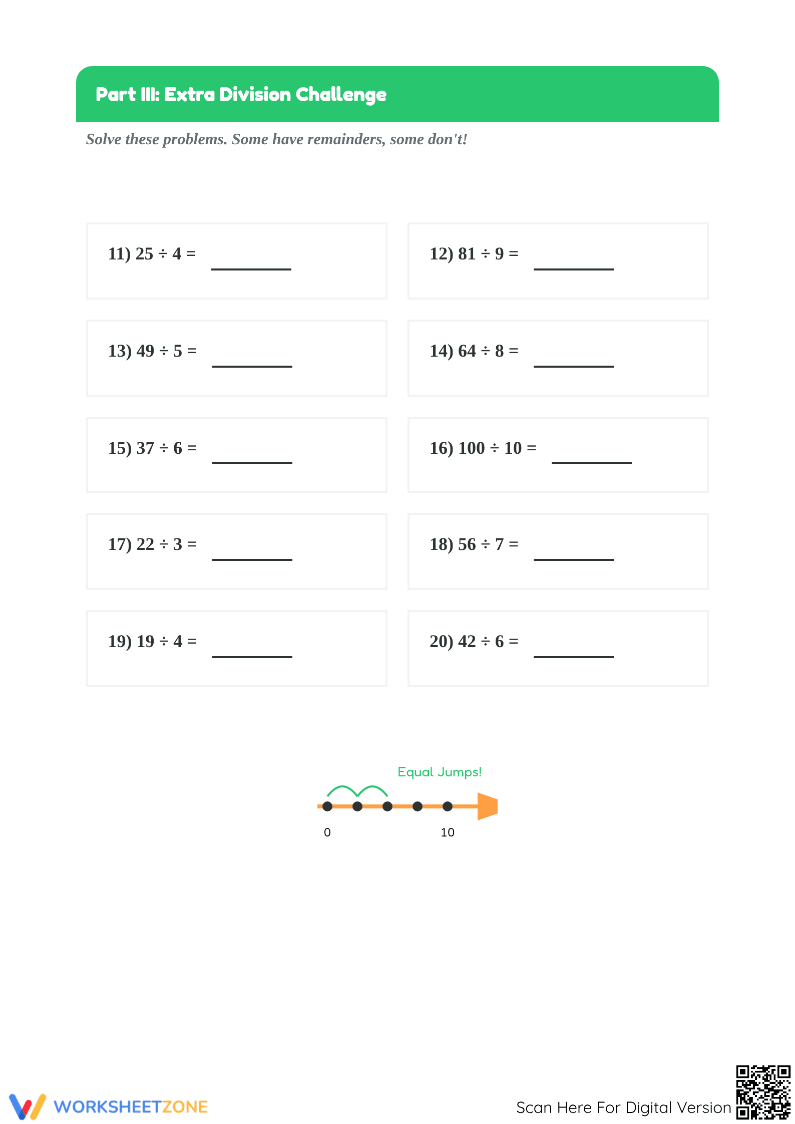 Printable Division Mastery Worksheet | Grade 4 Essential - Page 4
