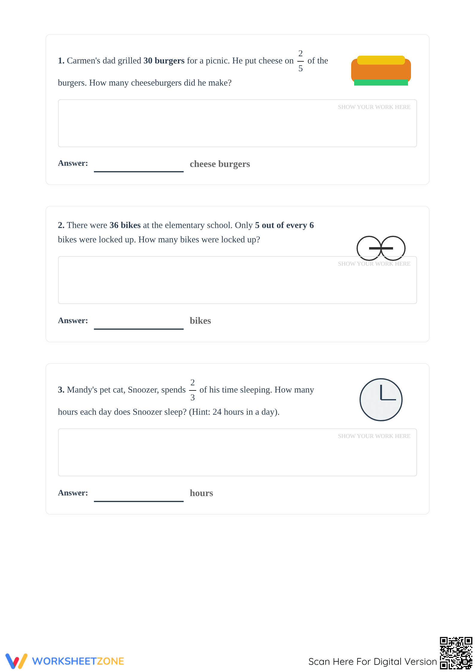 Printable Equivalent Fractions Worksheet | Grade 5 Math - Page 2