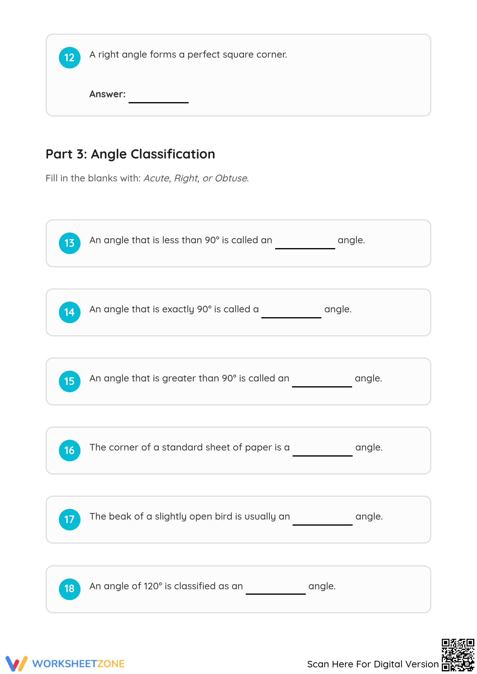 4.G.A.1 Worksheet: Identifying Angles — Grade 4 Aligned - Page 4