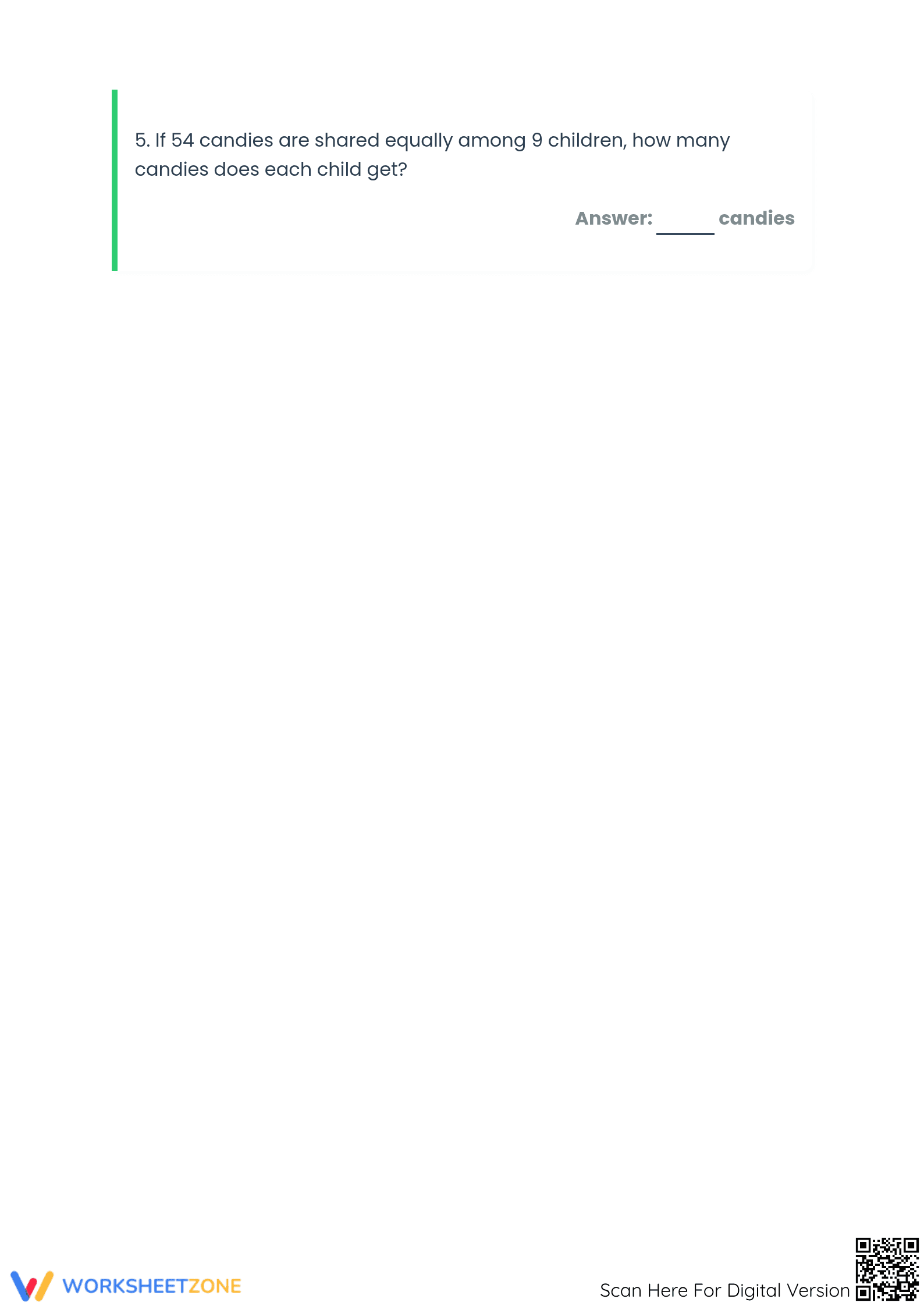 Printable Grade 4 Multiplication & Division Worksheet - Page 5