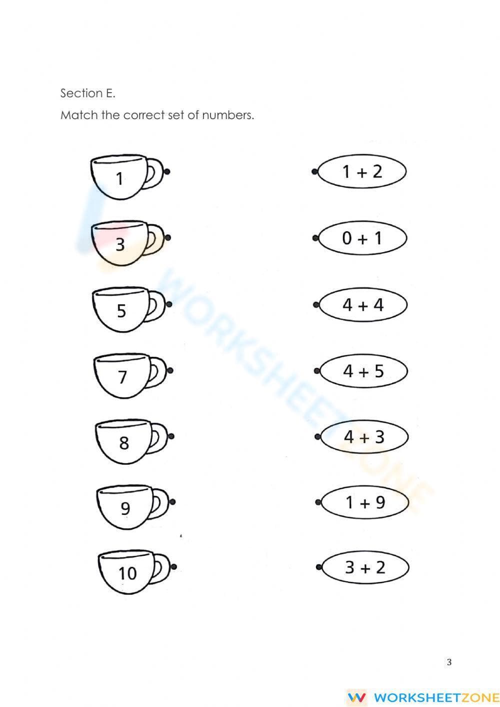 G2 Math Number Bonds - Page 3