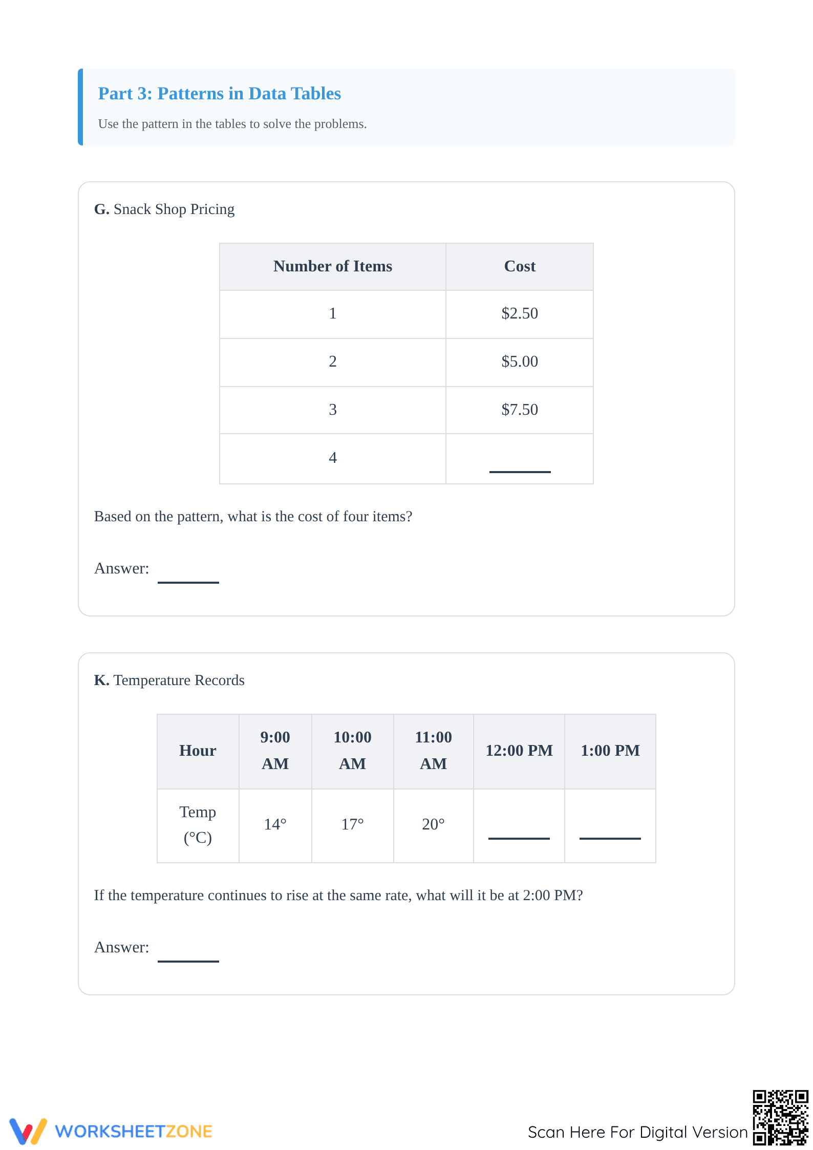 Essential 5.OA.B.3 Patterns and Relationships Review - Page 3