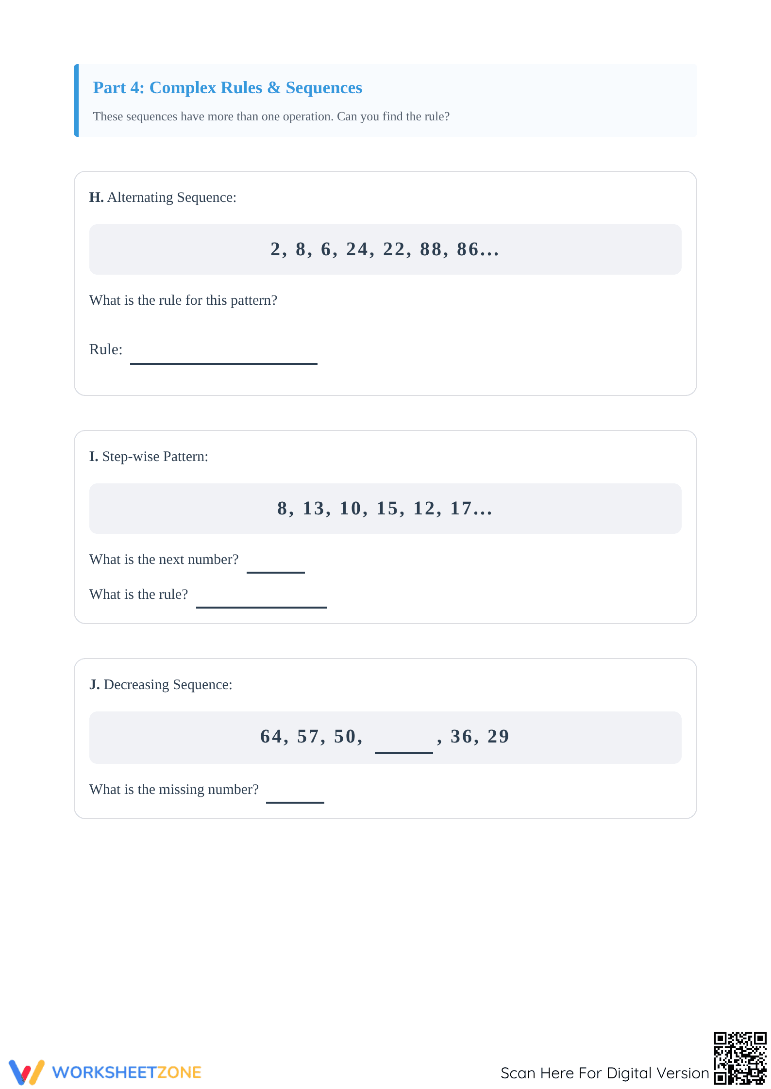 Essential 5.OA.B.3 Patterns and Relationships Review - Page 4
