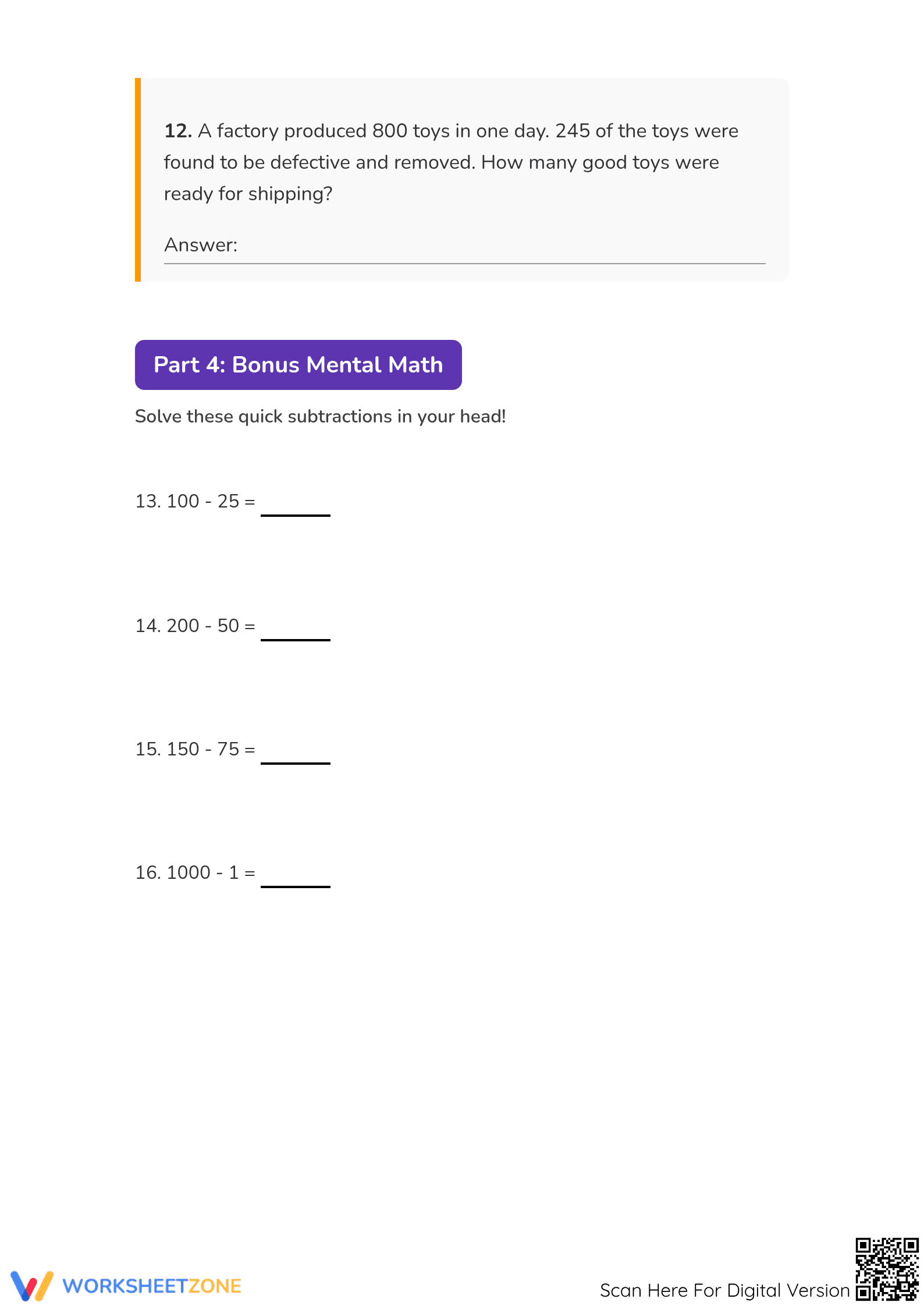 Essential Math Review Week 6 Worksheet | Grade 2 Printable - Page 5