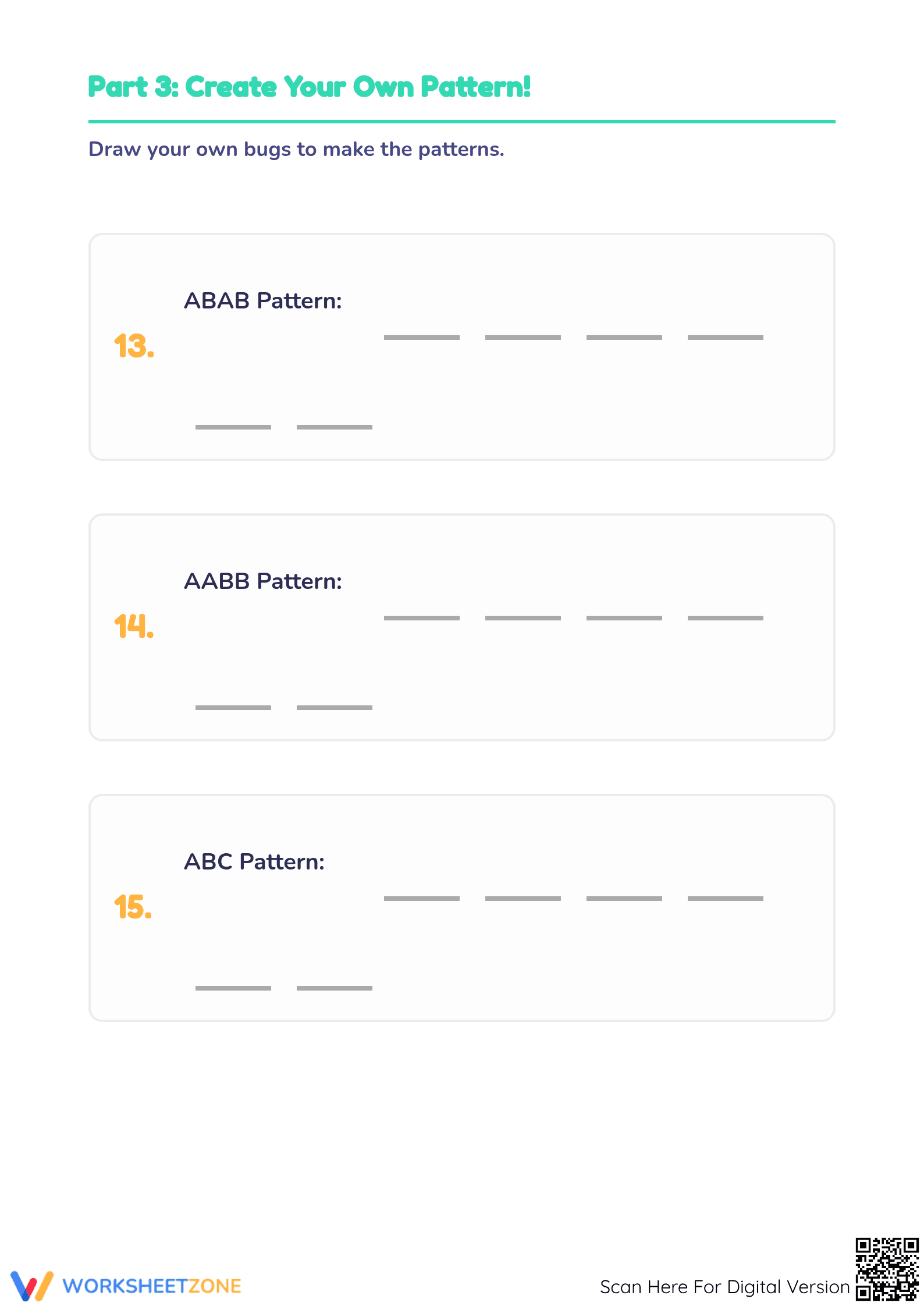 Printable Lines, Angles, & Symmetry Worksheet | Grade 5 - Page 4