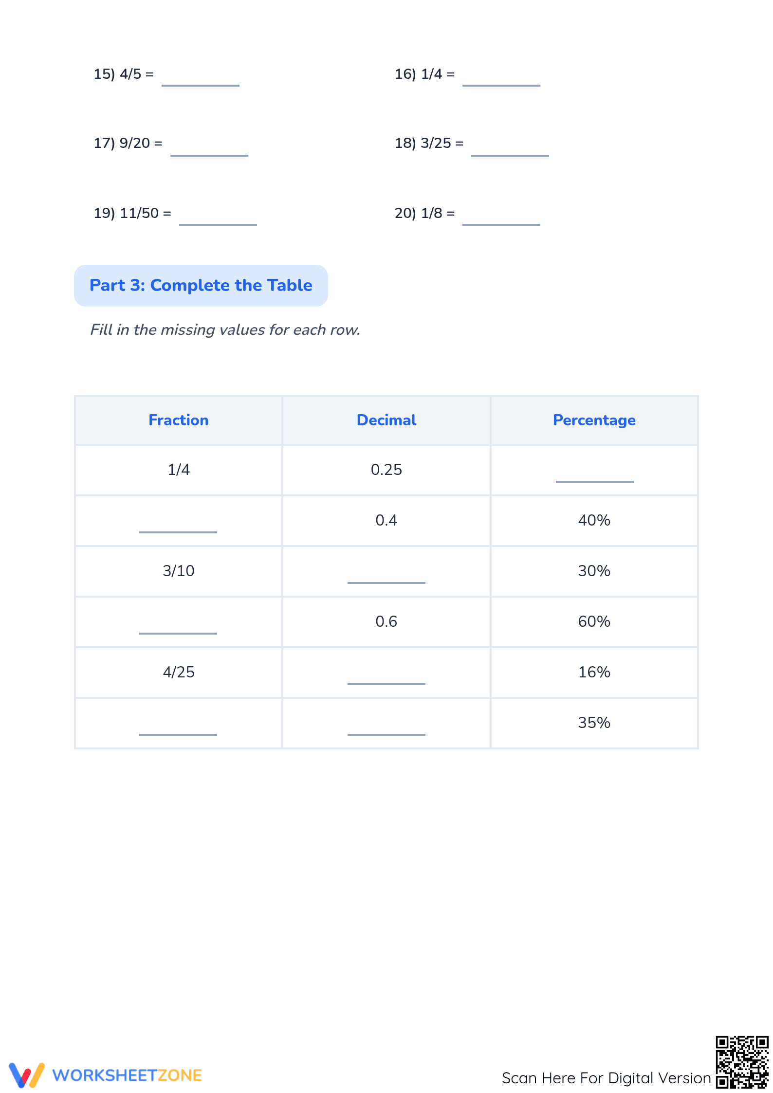 Essential Percentage Mastery Worksheet | Grade 5 Math - Page 2