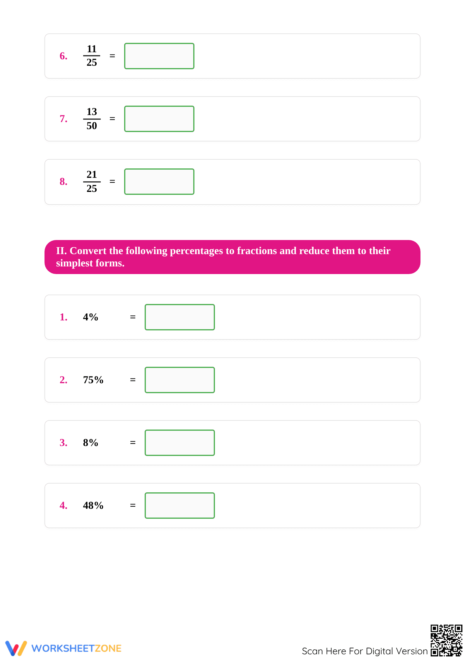 Essential Grade 5 Percentage Worksheet | Printable Math Pack - Page 2