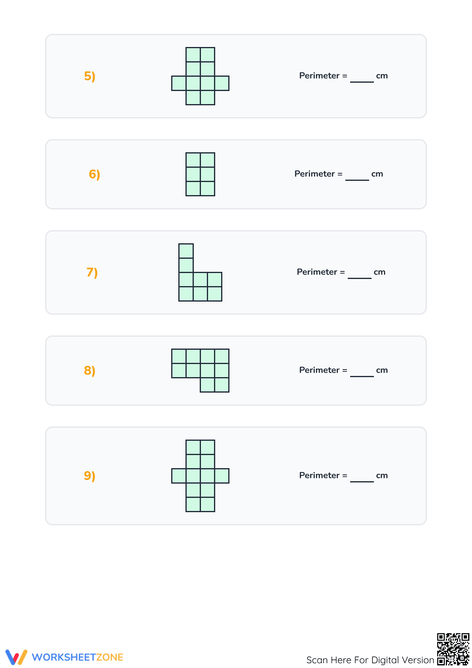 Essential Perimeter Practice Worksheet | Grade 4-5 Printable - Page 2