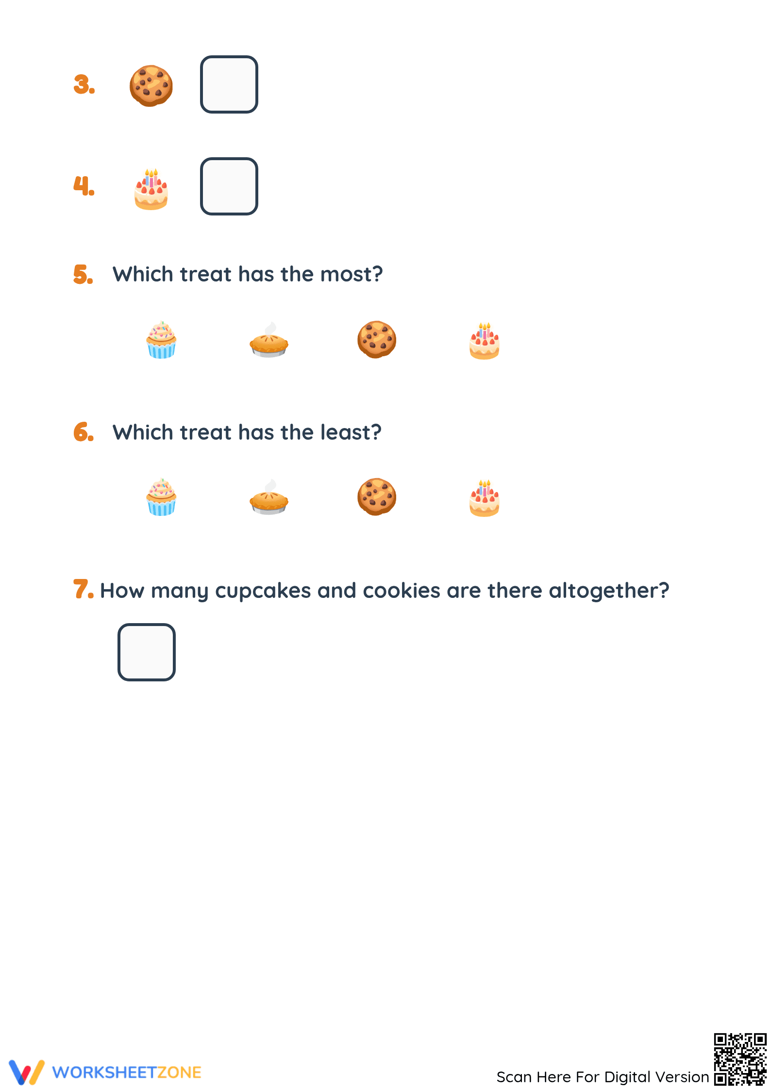 Essential Pictograph DJ Worksheet | Grade 1 Math Aligned - Page 2