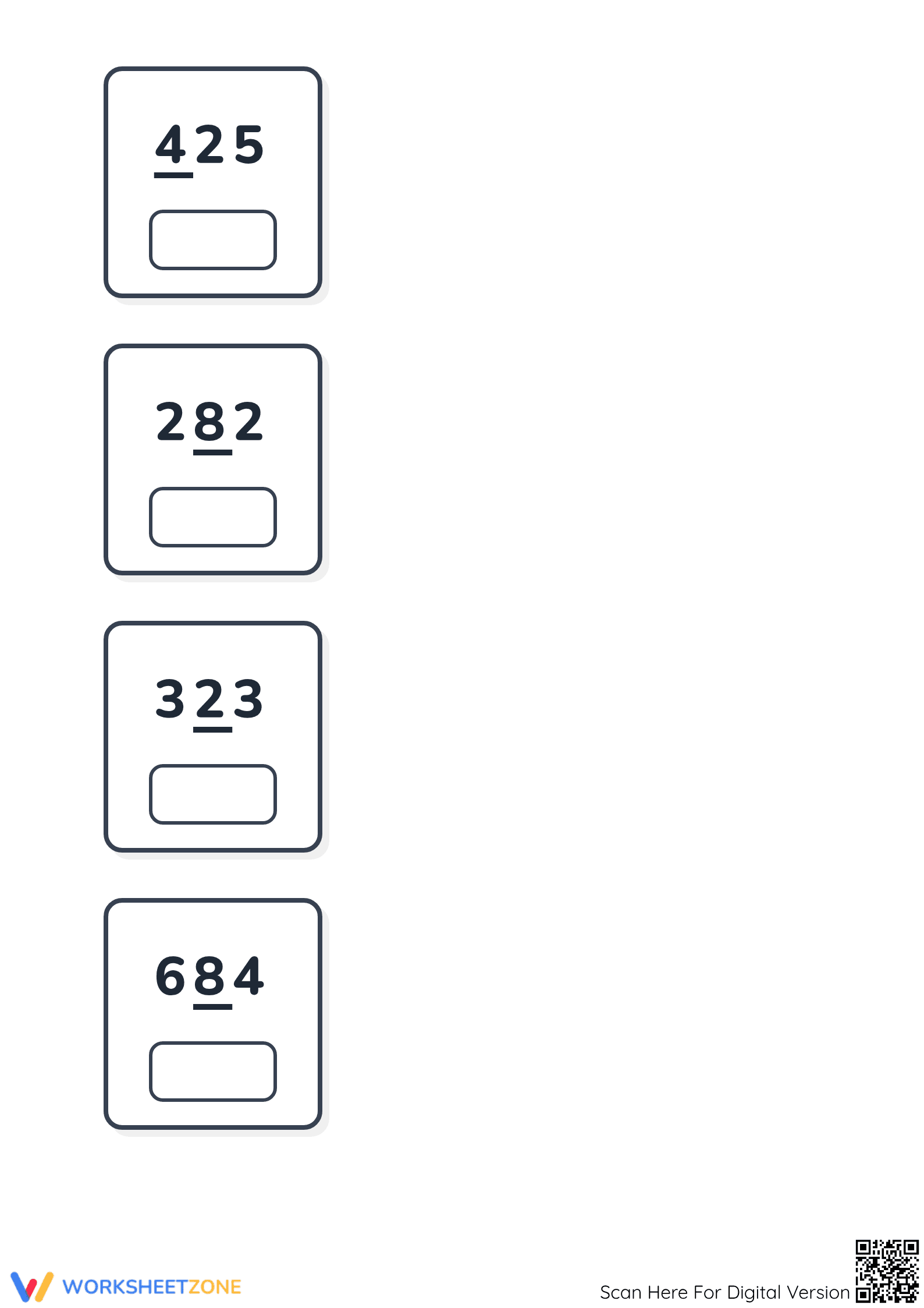 Place Value Practice Worksheet | Essential Grade 2 Math - Page 2