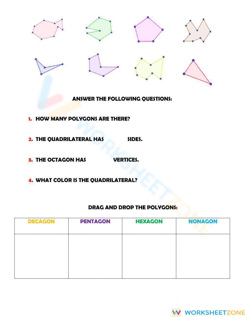 Classifying Polygons by Properties - Page 2