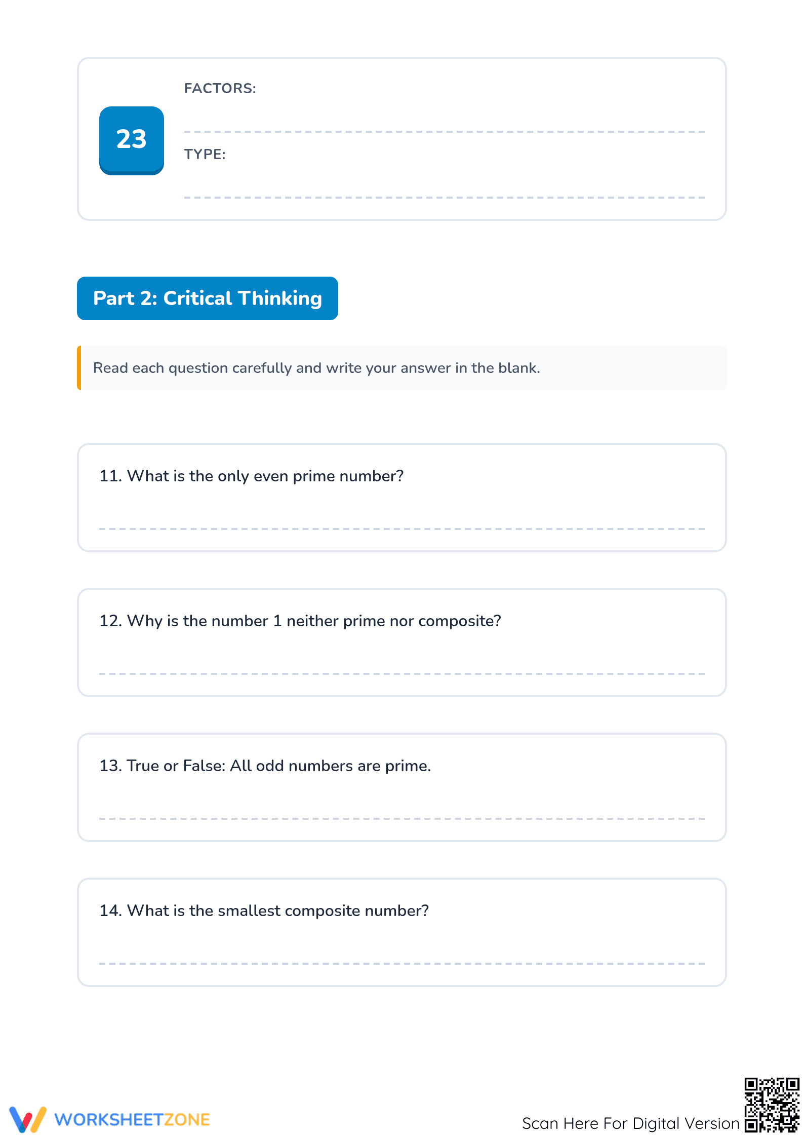 Essential Prime or Composite Worksheet | Grade 4-6 Math - Page 4