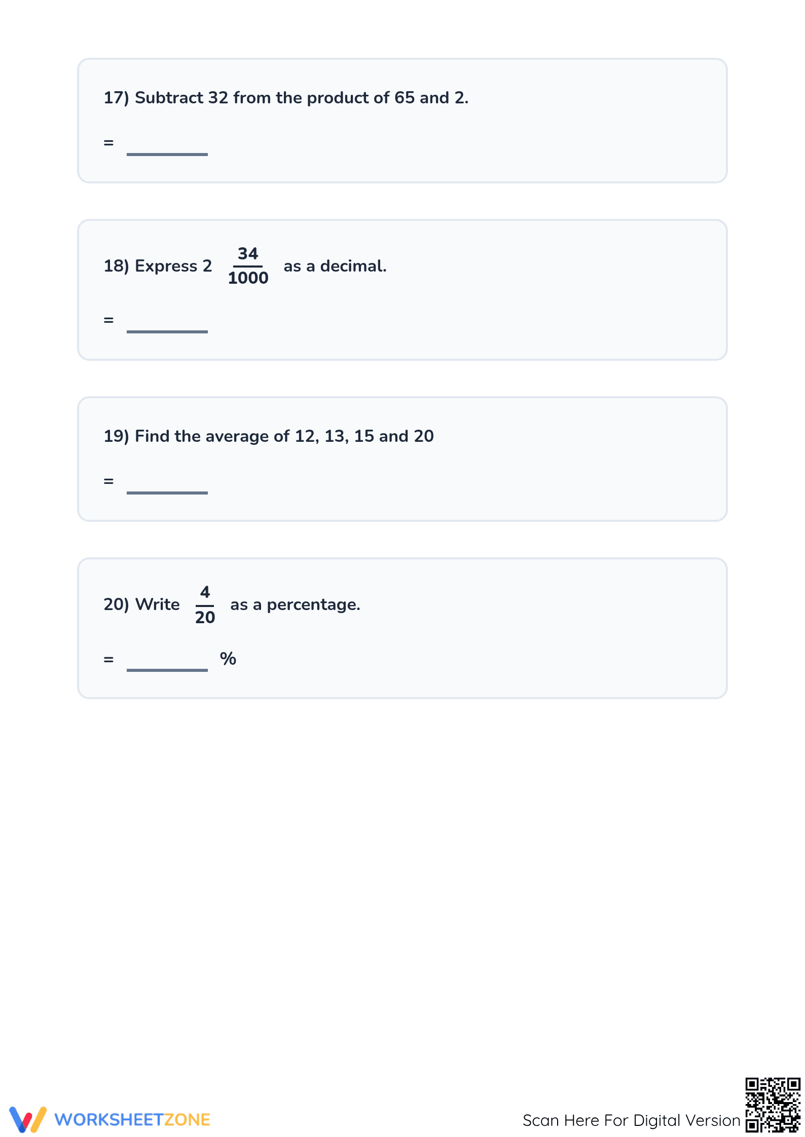 Essential Grade 5 Math Revision Pack | Printable Prep - Page 5