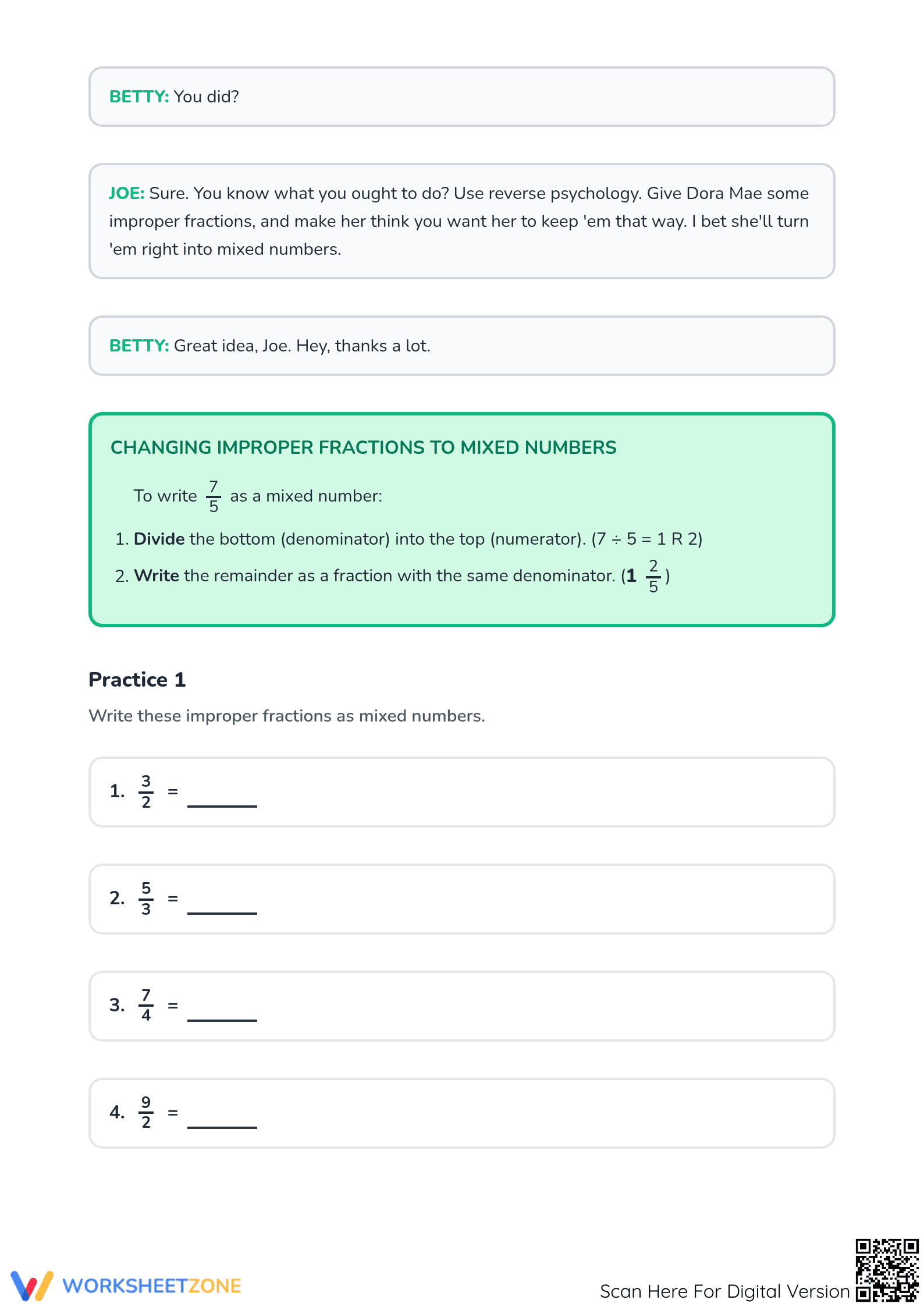 Essential Grade 3-7 Math Revision | Wednesday Printable - Page 2