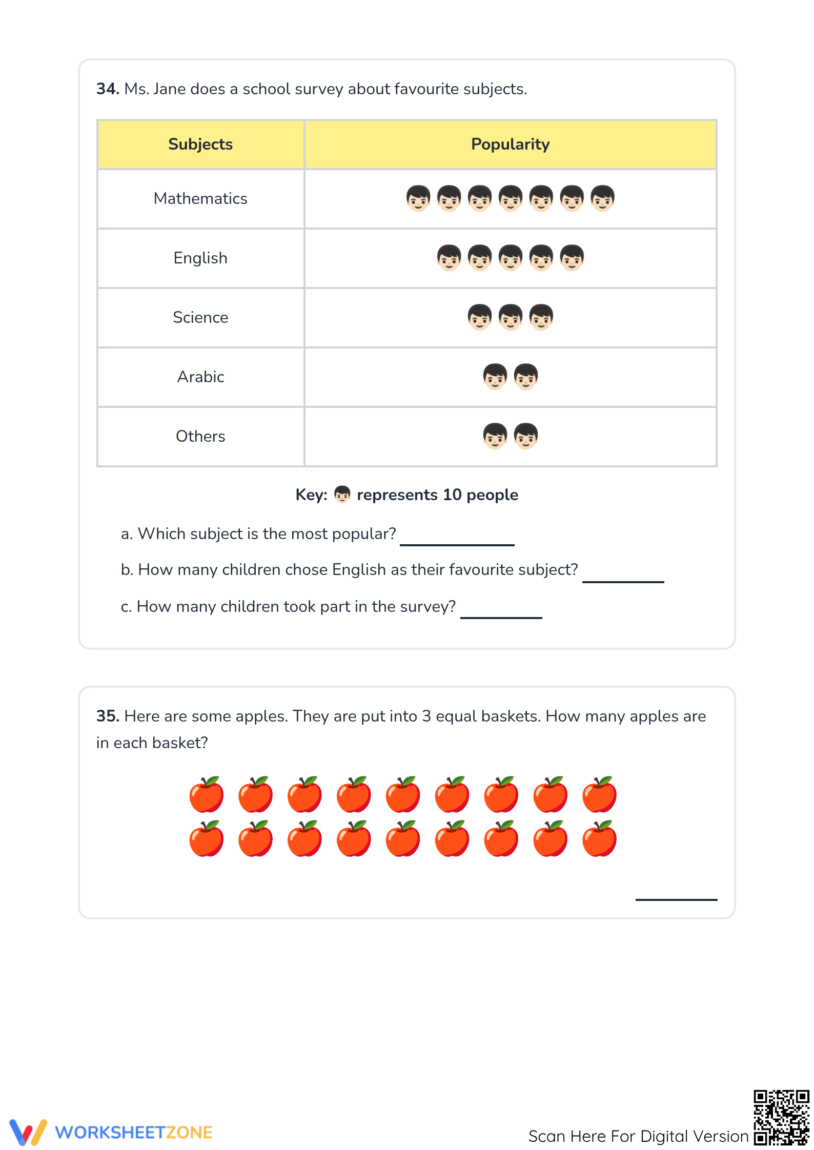 Essential Grade 2 Math Revision Worksheet — Printable - Page 5