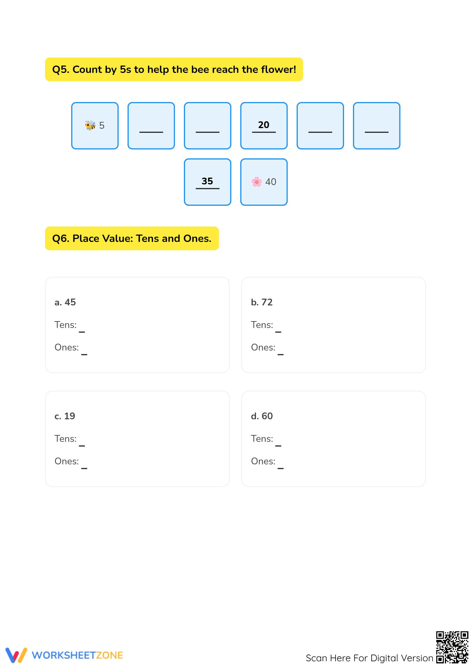 Printable Lines, Angles, & Symmetry Worksheet | Grade 5 - Page 3