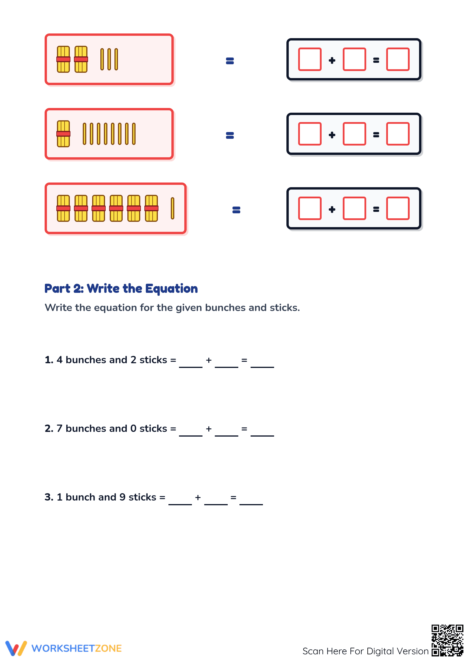Printable Counting in Tens Worksheet | Grade 1-3 Math - Page 2