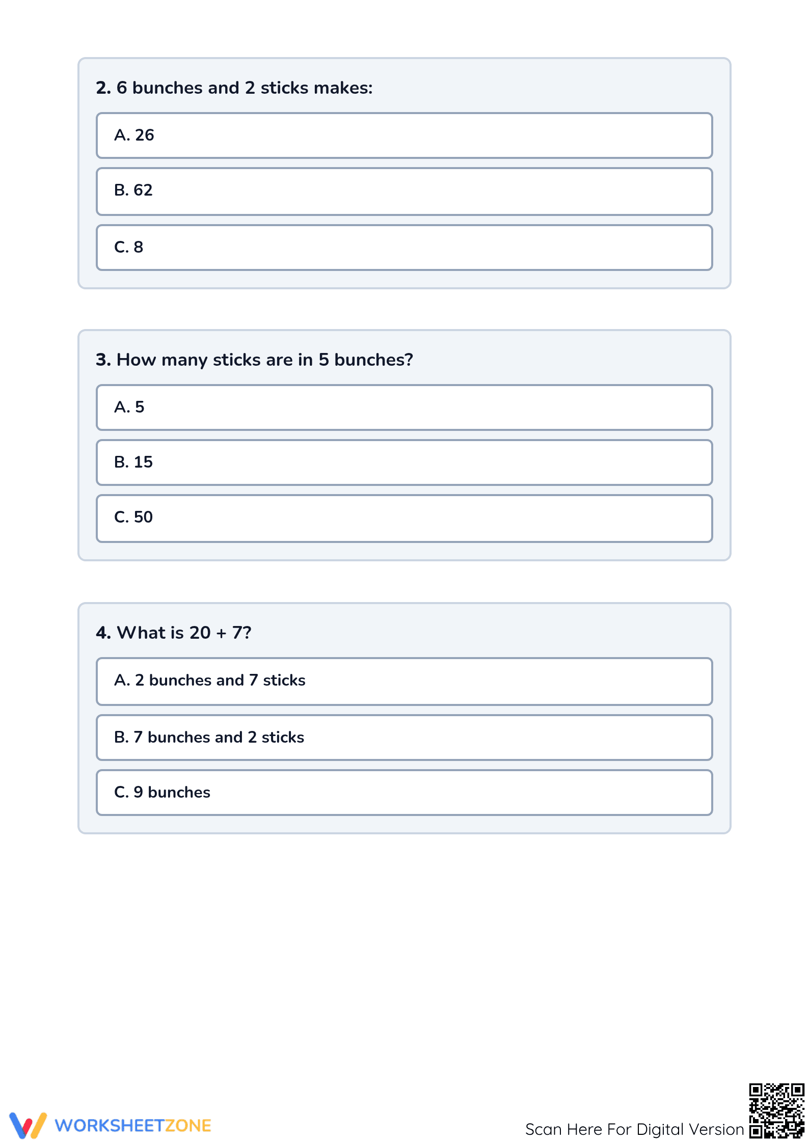 Printable Counting in Tens Worksheet | Grade 1-3 Math - Page 4