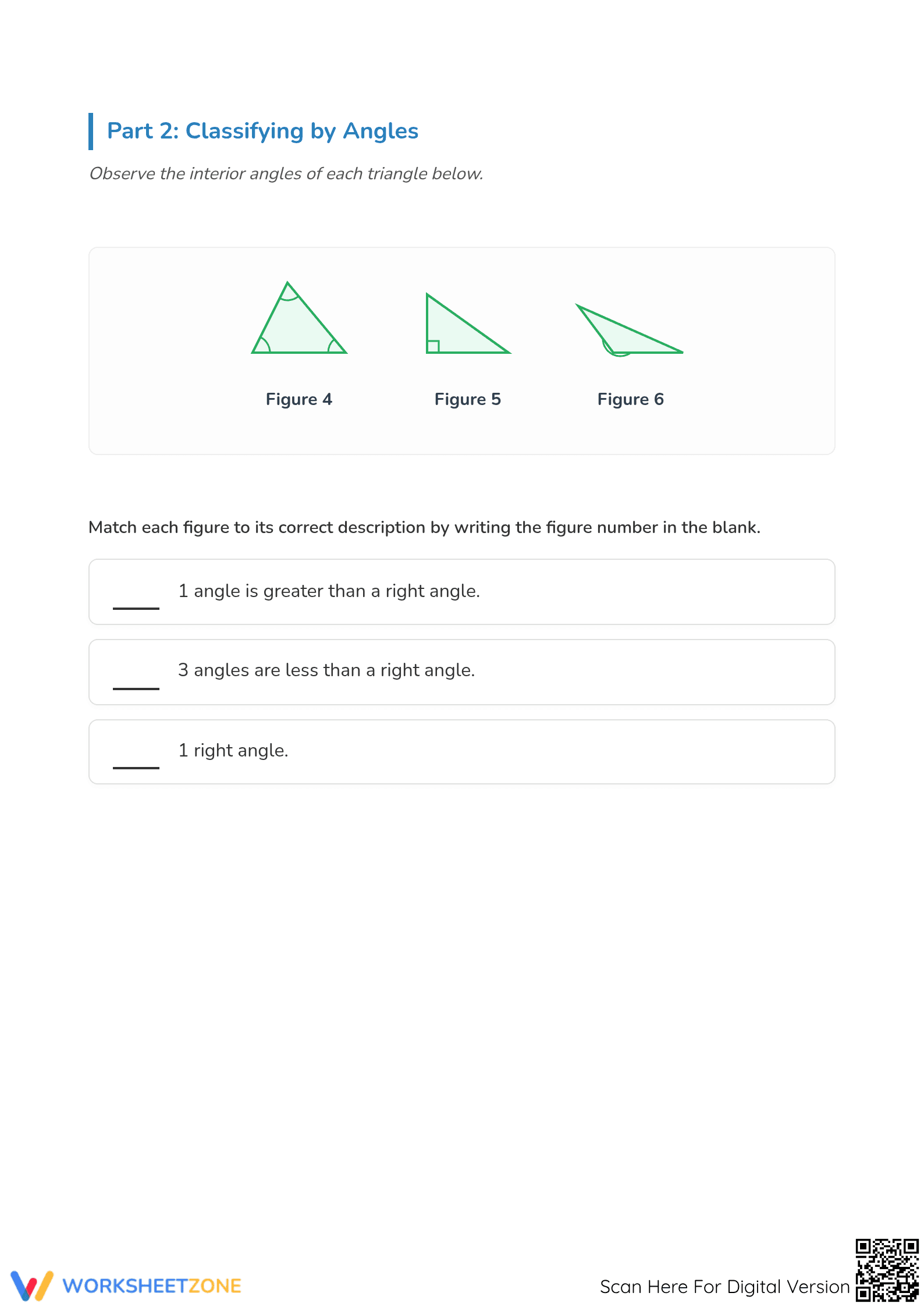 Classifying Triangles Worksheet | Essential Grade 4 Math - Page 2