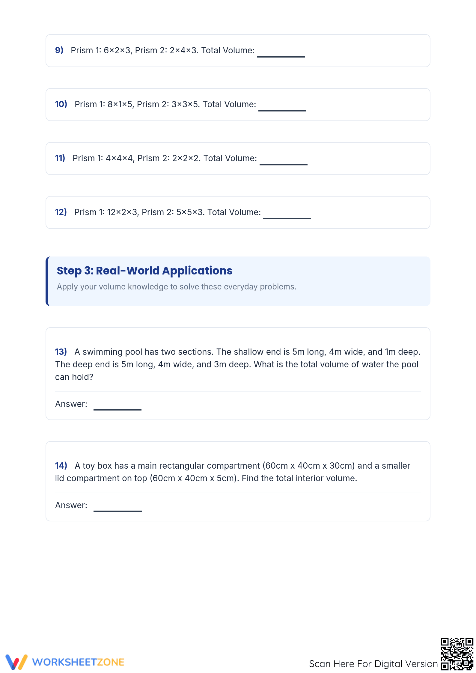 5.MD.C.5.c Worksheet: Composite Volumes — Grade 5 Essential - Page 3