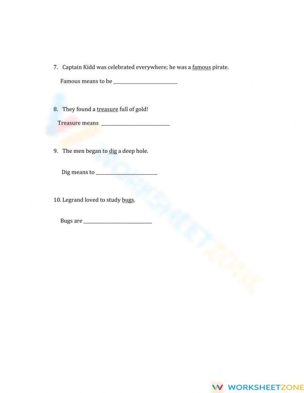 Essential Context Clues Worksheet | Grade 5–8 Ready - Page 2