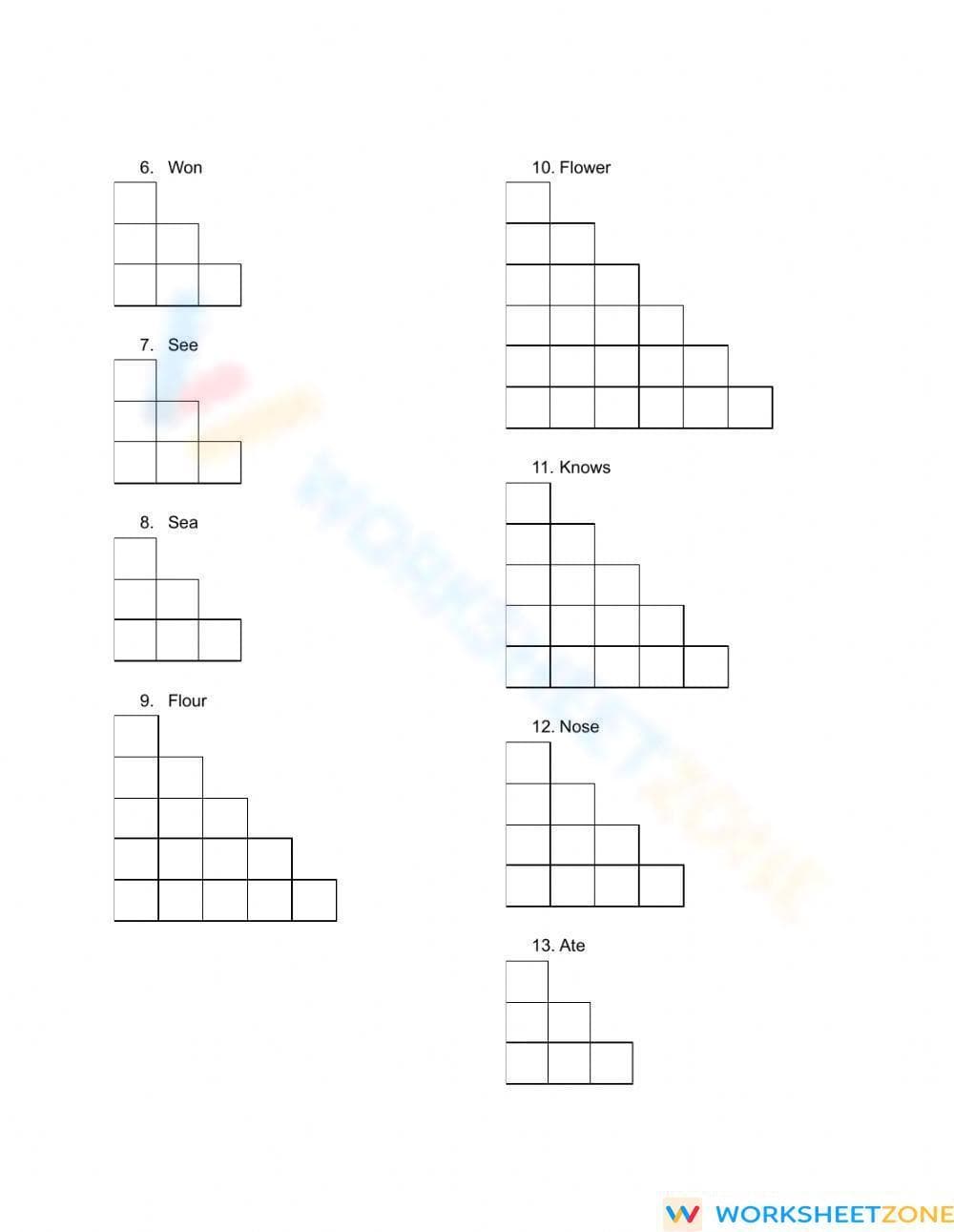 Essential Grade 4 Homophone Worksheet | CCSS L.4.1.G Aligned - Page 2