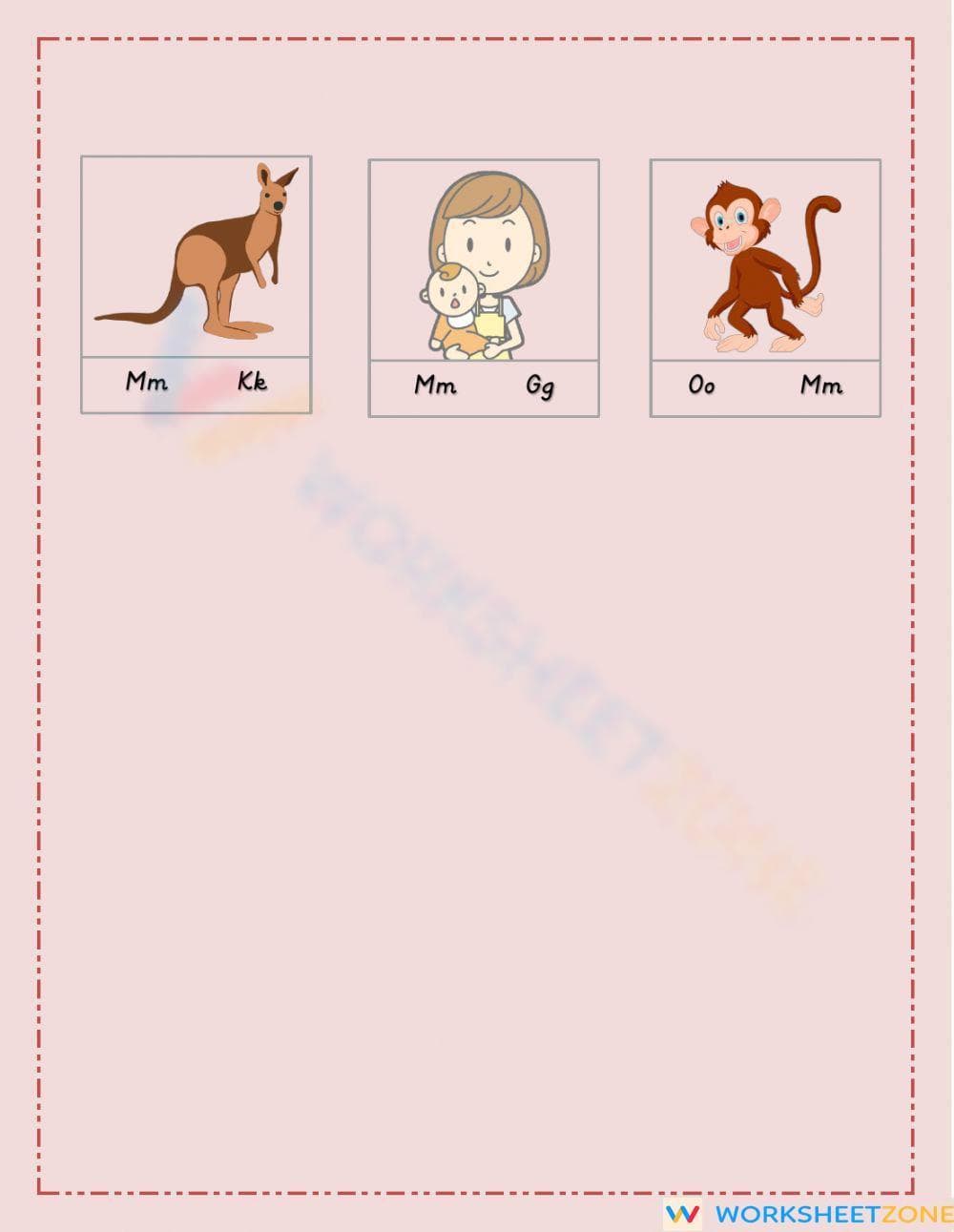 Kindergarten Alphabet: Essential No-Prep Worksheet - Page 2