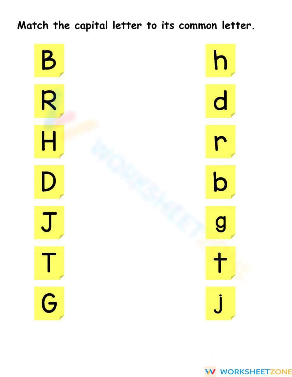 Grade K Alphabet — Printable No-Prep Worksheet - Page 2