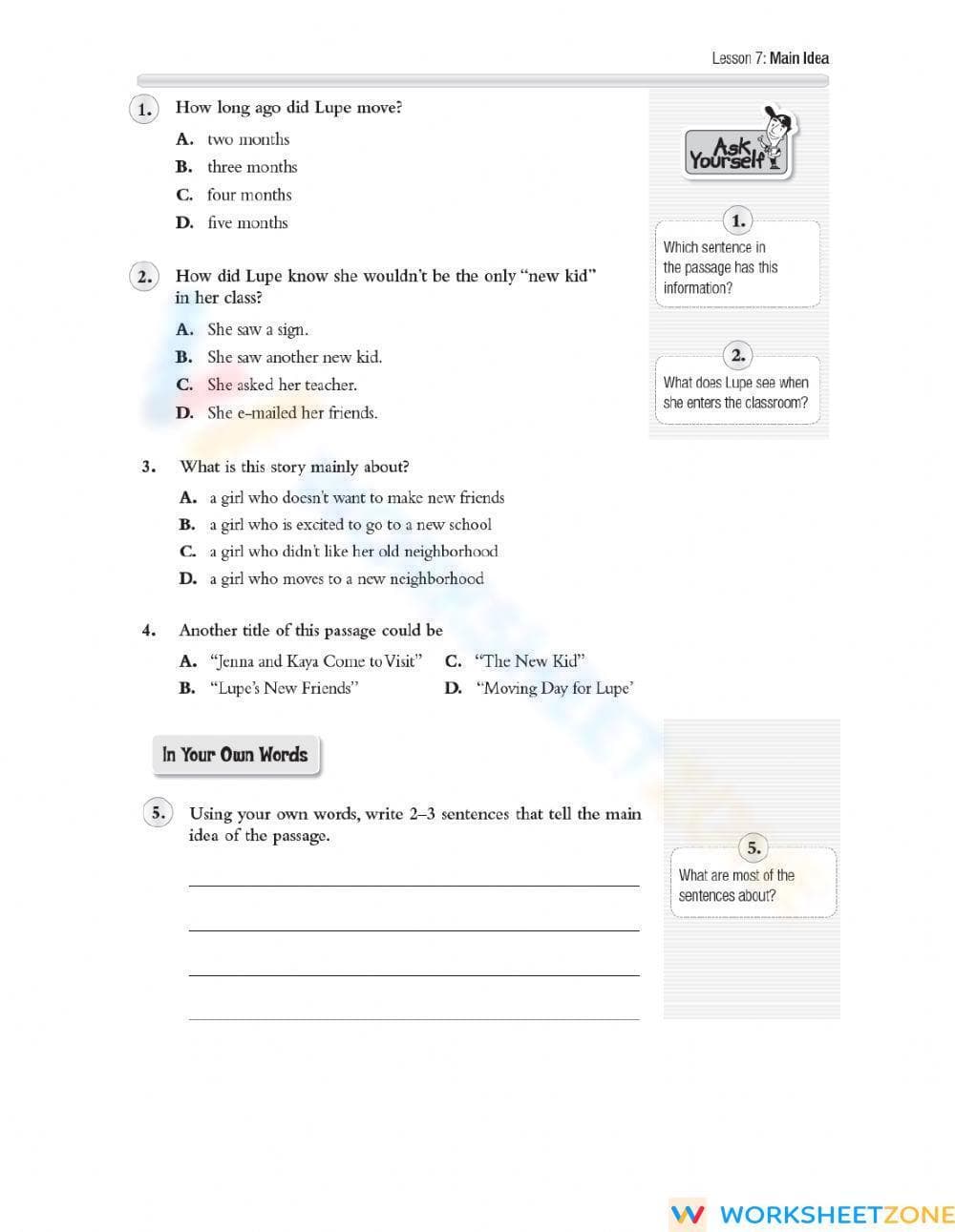 Main Idea - Page 2