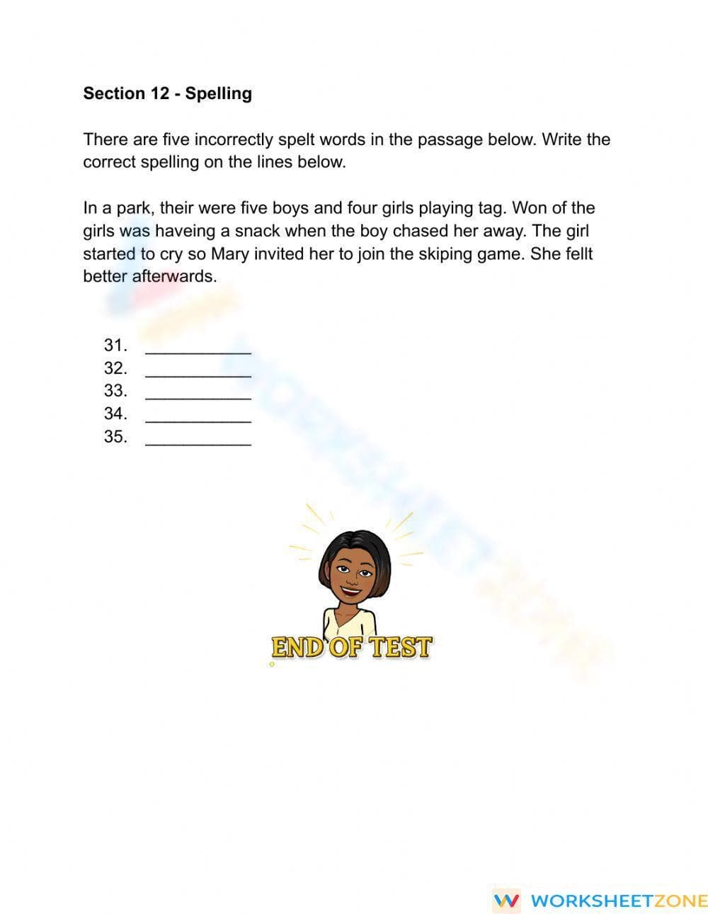 Essential ELA Review: Language Arts Test Grade 4-5 - Page 5