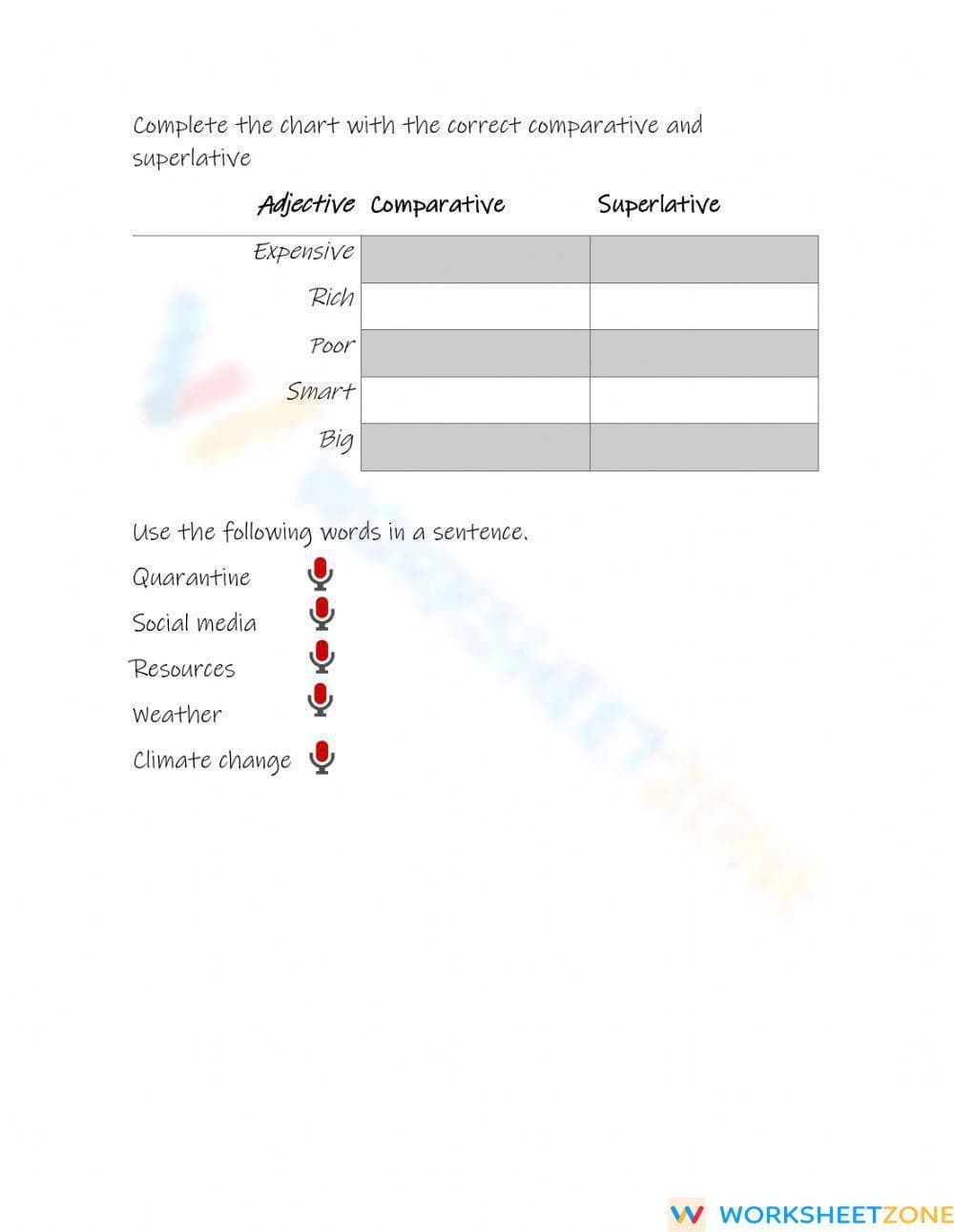 Review Parts of Speech - Page 2