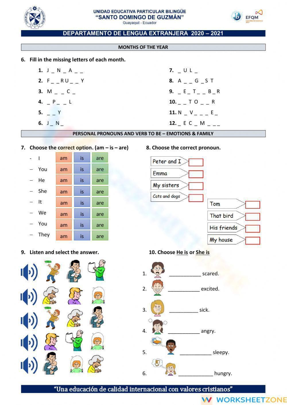 Feedback Activity - 3rd grade - Page 2