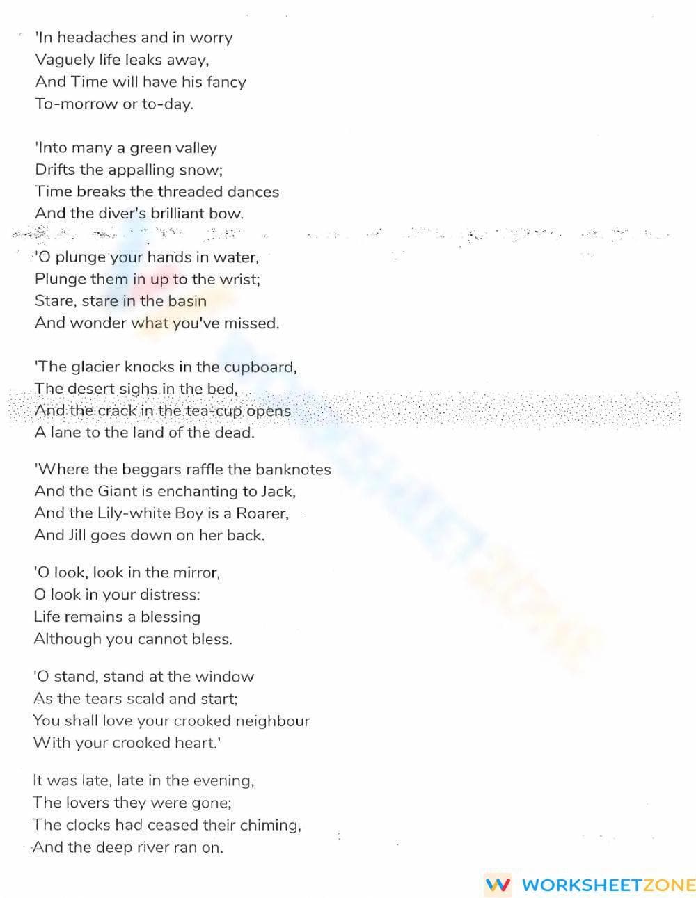 Essential Poetry Analysis Packet | Grade 9-11 ELA - Page 4