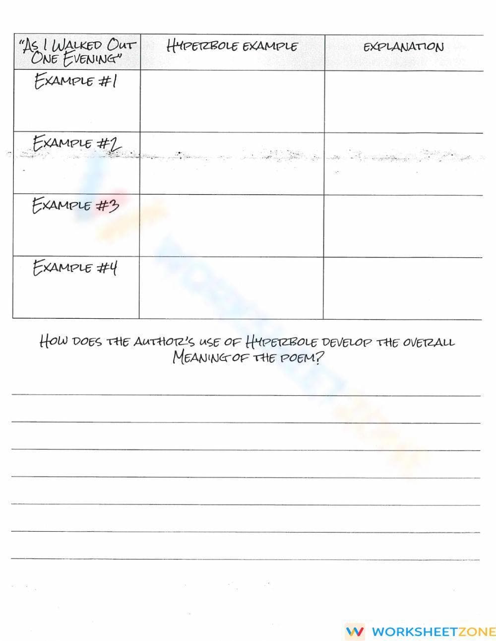 Essential Poetry Analysis Packet | Grade 9-11 ELA - Page 5